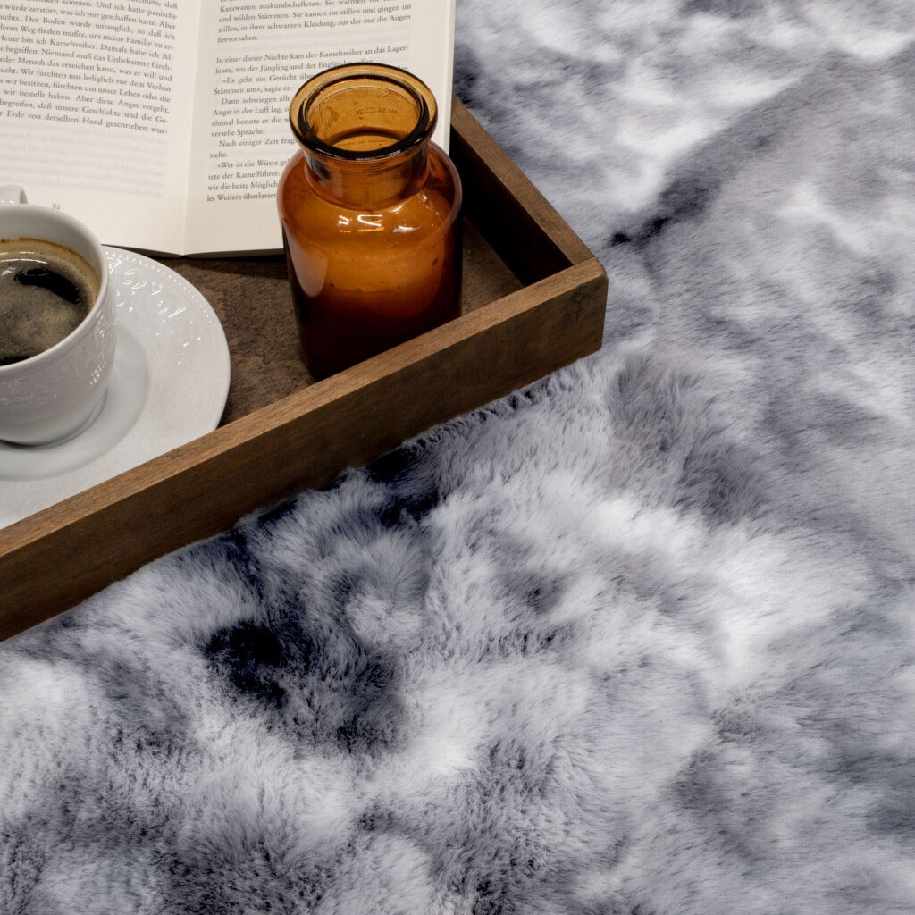Carpet City Hochflor-Teppich »TOLEDO500«, rechteckig, 27 mm Höhe, besonders weich, 3D-Effekt, Uni-Farben