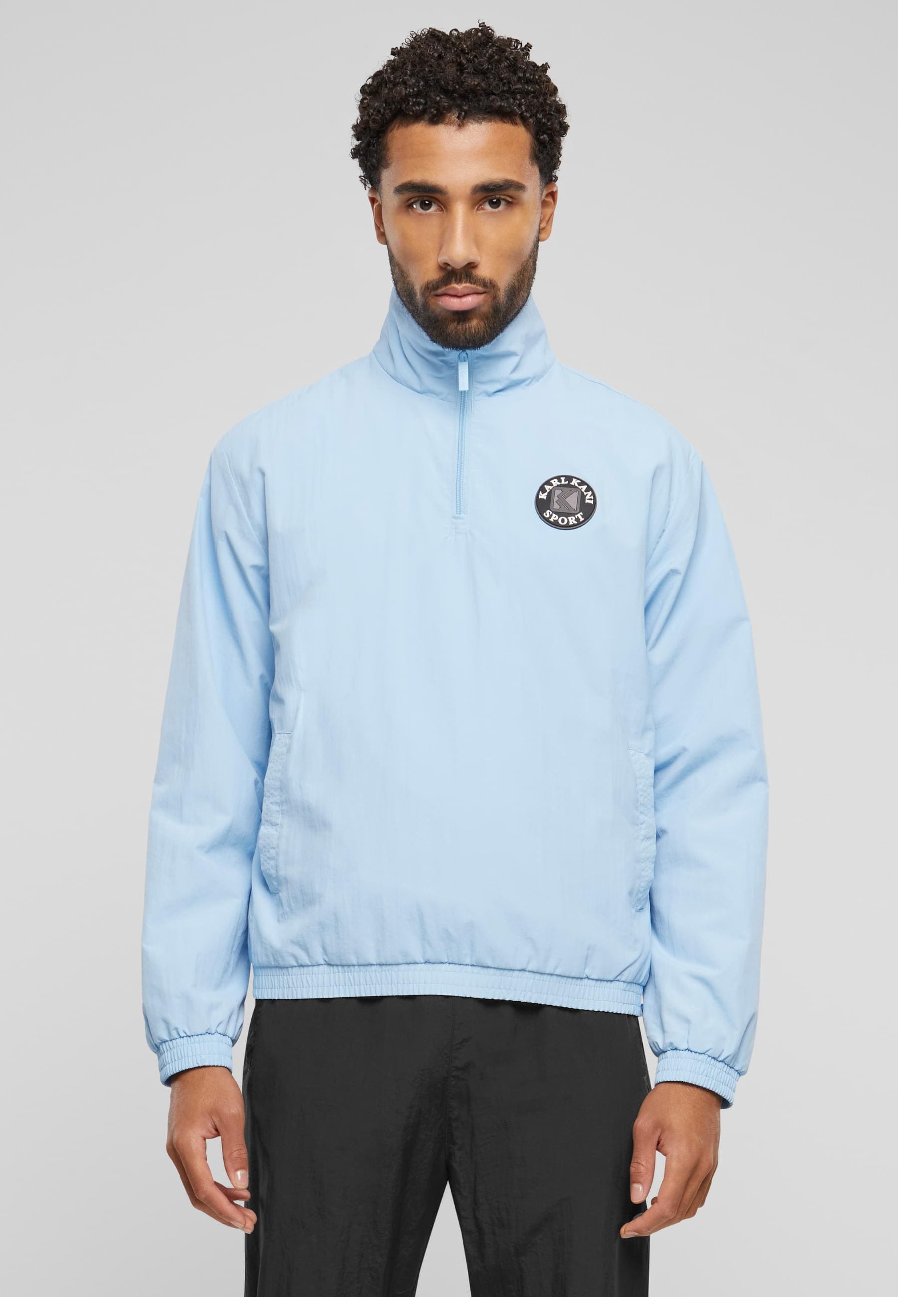 Karl Kani Allwetterjacke »Karl Kani Herren KM241-045-1 Karl Kani OG Track Troyer« 1 Stk. tlg. ohne Kapuze