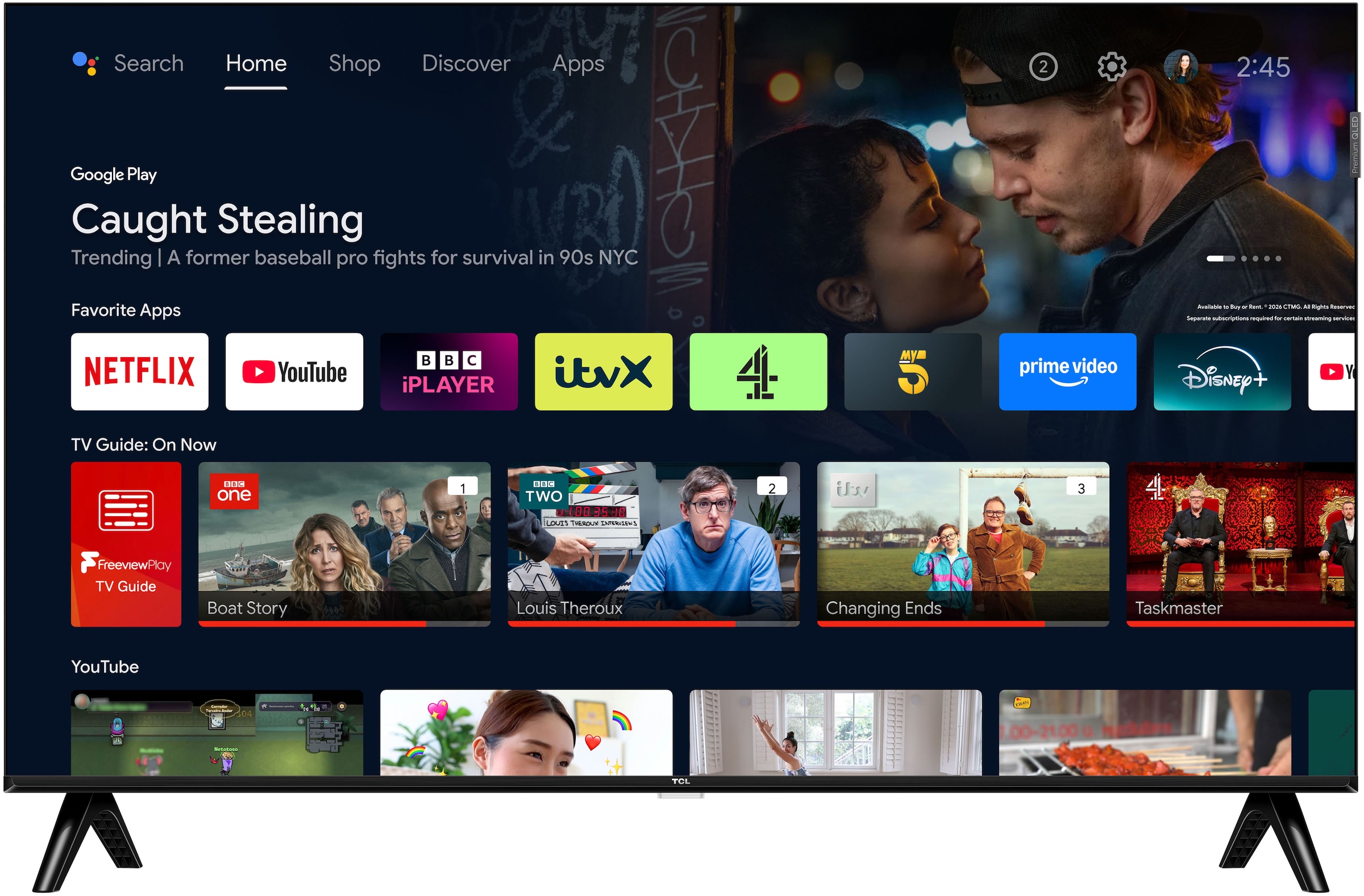 TCL LED-Fernseher »43S5L« 108 cm/43 ″ Full HD Android TV | Smart-TV