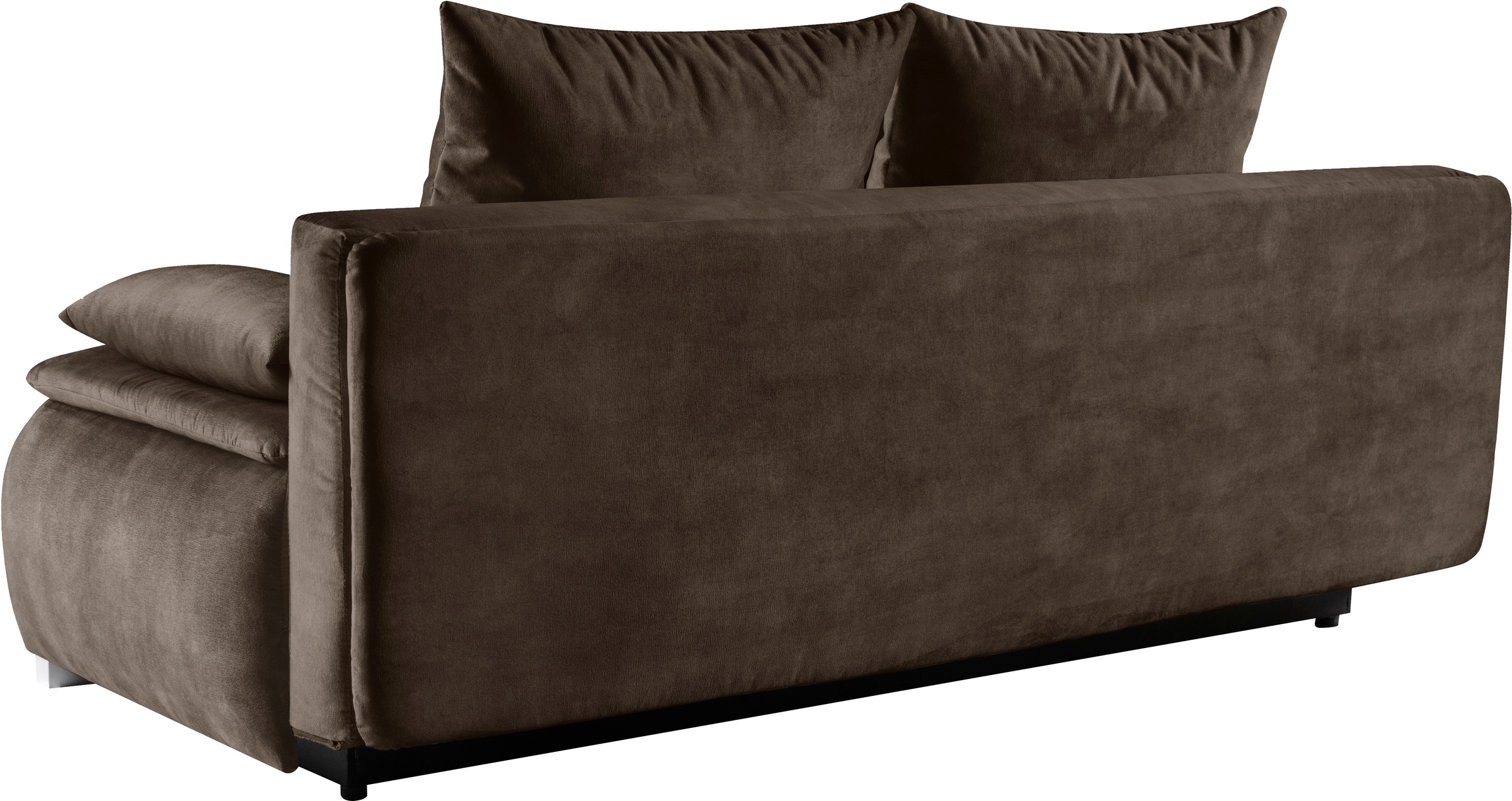 WERK2 Schlafsofa »Tekla LED«, 2-Sitzer Schlafcouch mit Bettkasten & stylischer RGB-LED-Beleuchtung