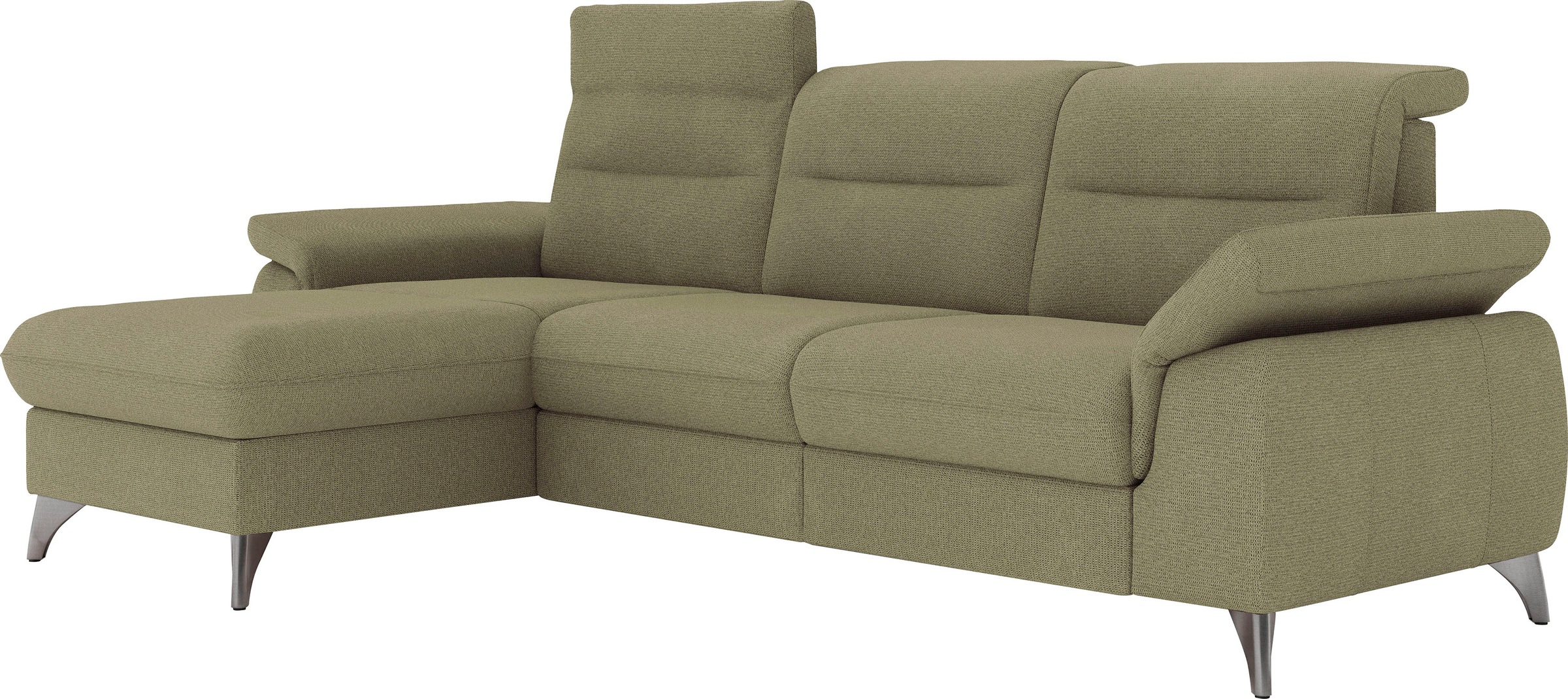 sit&more Ecksofa »Astoria L-Form«, wahlweise mit motorischer Relaxfunktion