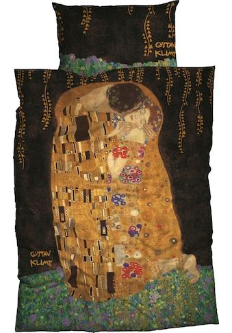 Goebel Bettwäsche »Kuss«, (2 tlg.), mit Klimt Gemälde kaufen