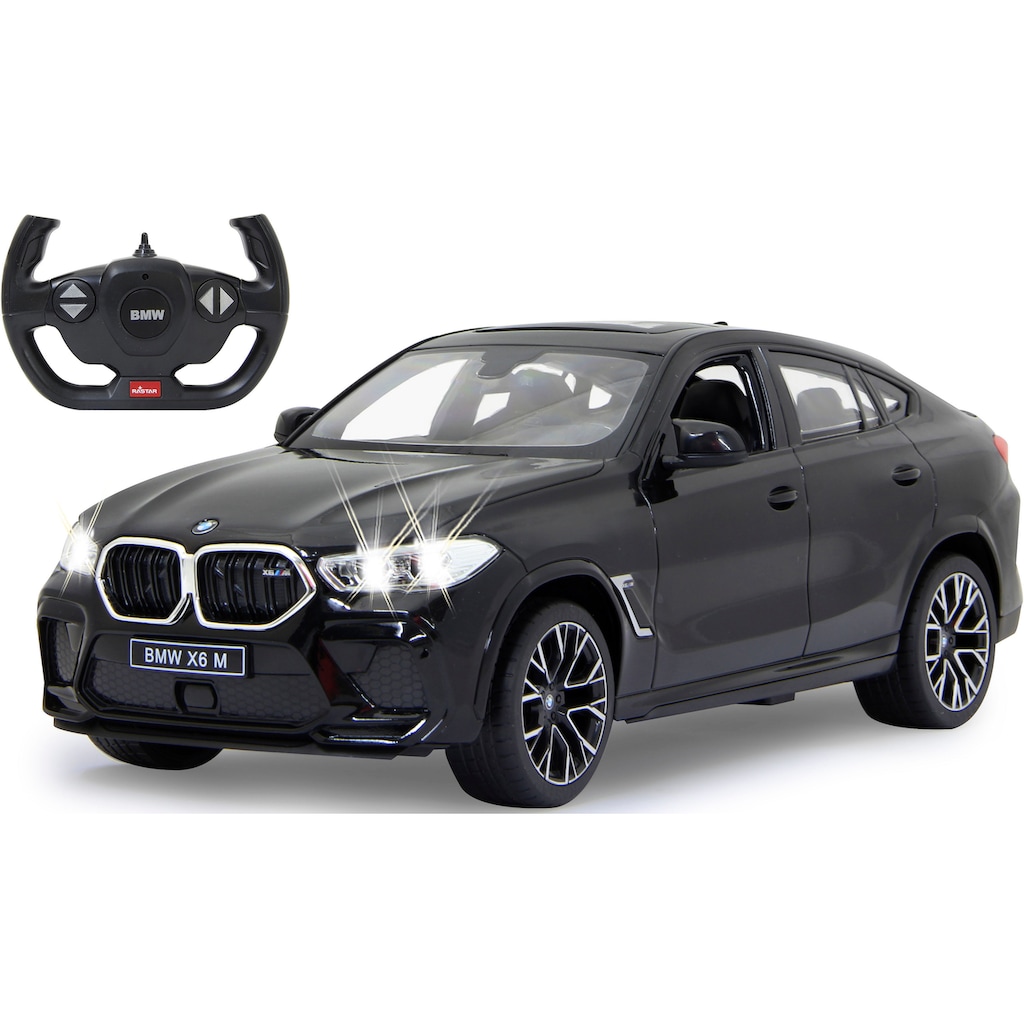 Jamara RC-Auto »Deluxe Cars, BMW X6 M 1:14, schwarz - 2,4 GHz«