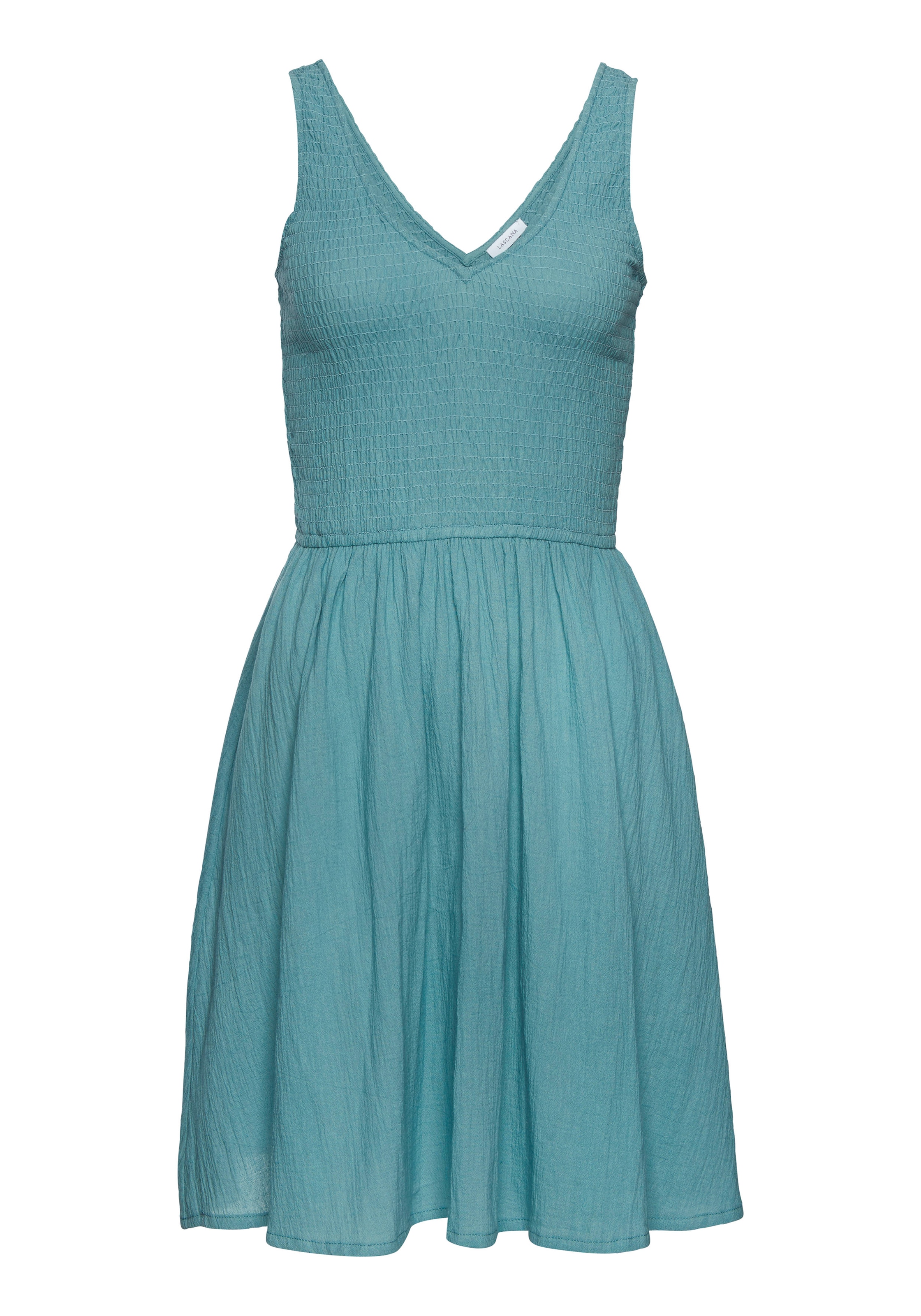 Beachtime Sommerkleid, aus gewebter Baumwolle, leichtes Strandkleid