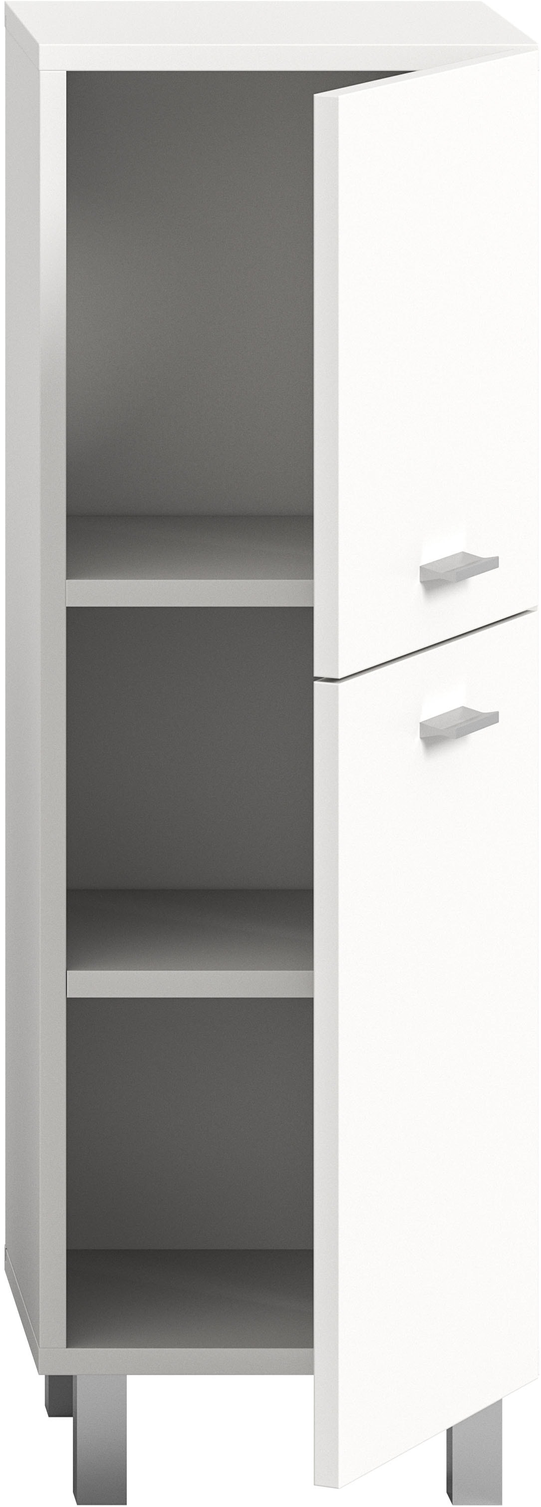 welltime Midischrank »Tampa, Höhe 80cm, hängend oder stehend montierbar«, Badschrank, Bad-Möbel, Badezimmer
