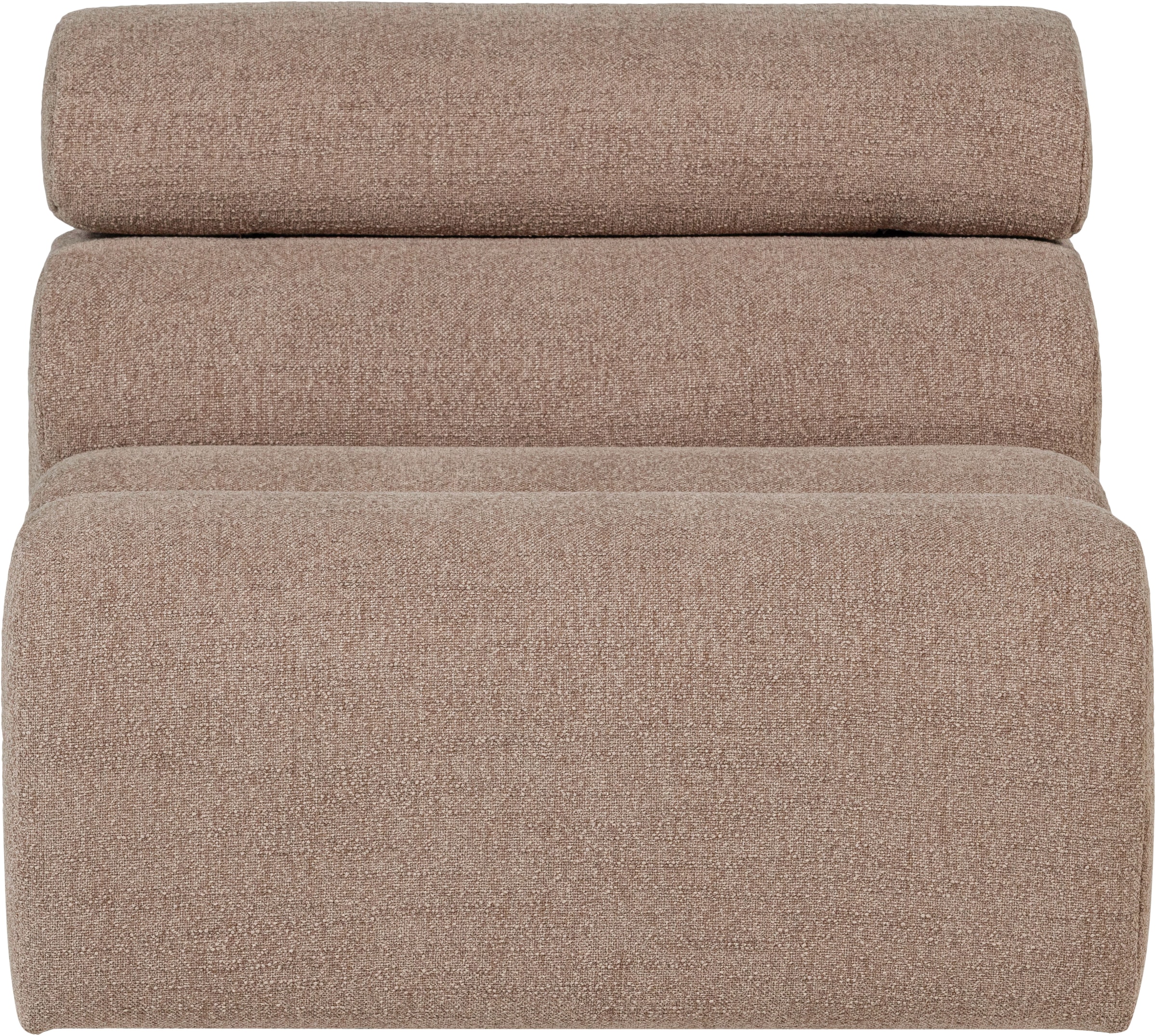 WOOOD Sofa-Mittelelement »Novi Bezug mit verstellbarer Nackenstütze B 82 x T 113 x H 86 cm« Tragkraft 120 kg, Maximale Verschleißfestigkeit