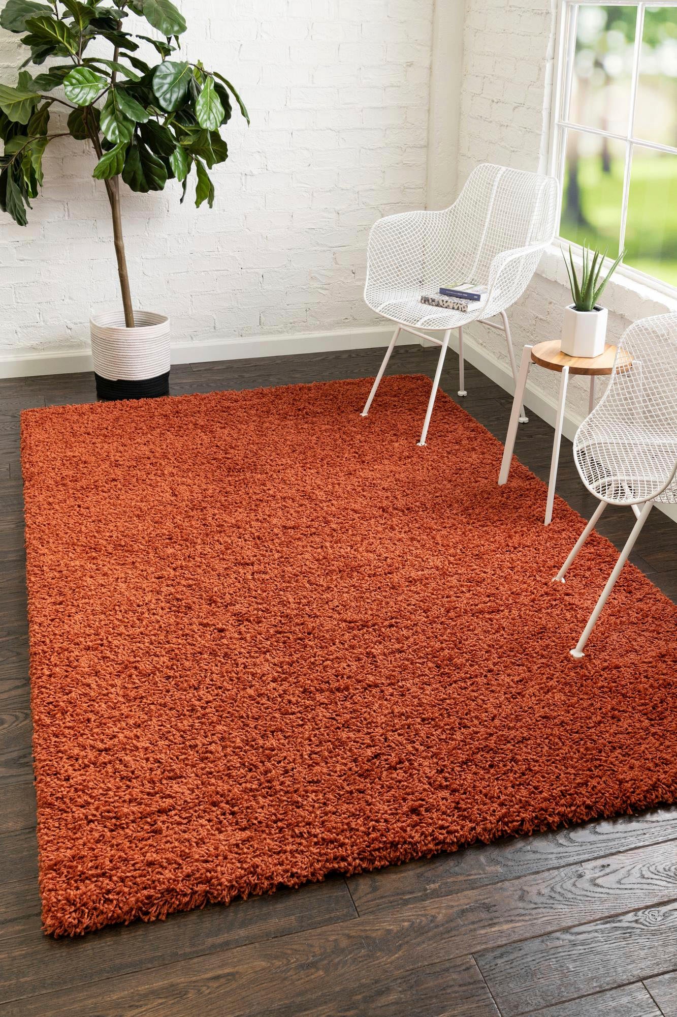 Myflair Möbel & Accessoires Hochflor-Teppich »Shaggy Shag, LAGERRÄUMUNG!«, rechteckig, 38 mm Höhe, gewebt, Uni Farben, ideal im Wohnzimmer & Schlafzimmer