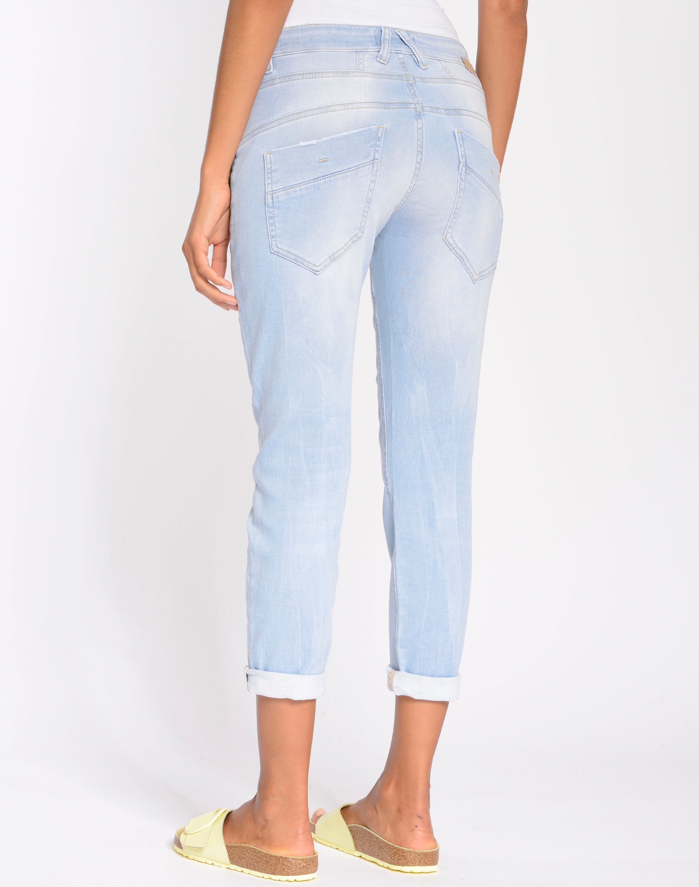 GANG 7/8-Jeans »94GERDA CROPPED«, mit tiefsitzenden Gesäßtaschen