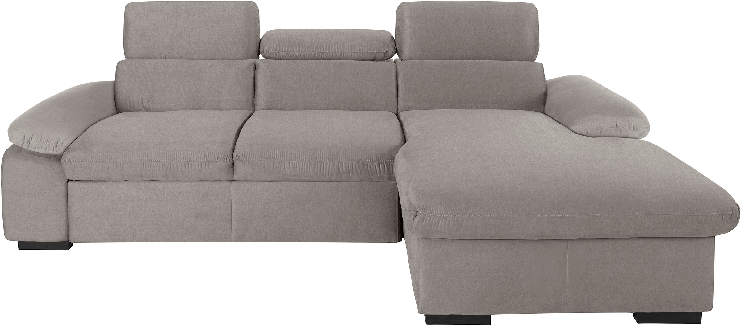 COTTA Ecksofa »Lola L-Form mit Kopfteilfunktion & Hocker«, (Set, mit Hocker günstig online kaufen