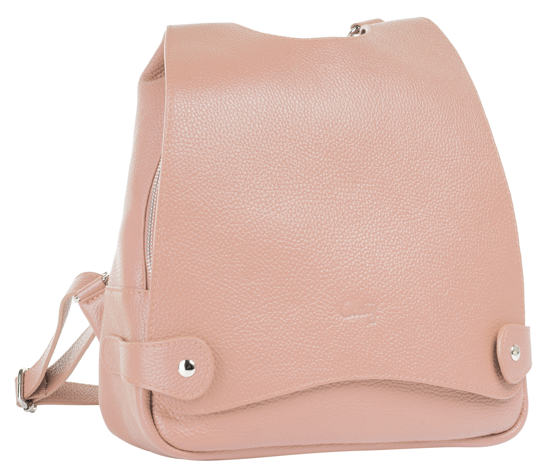 Cluty Cityrucksack, echt Leder, Made in Italy