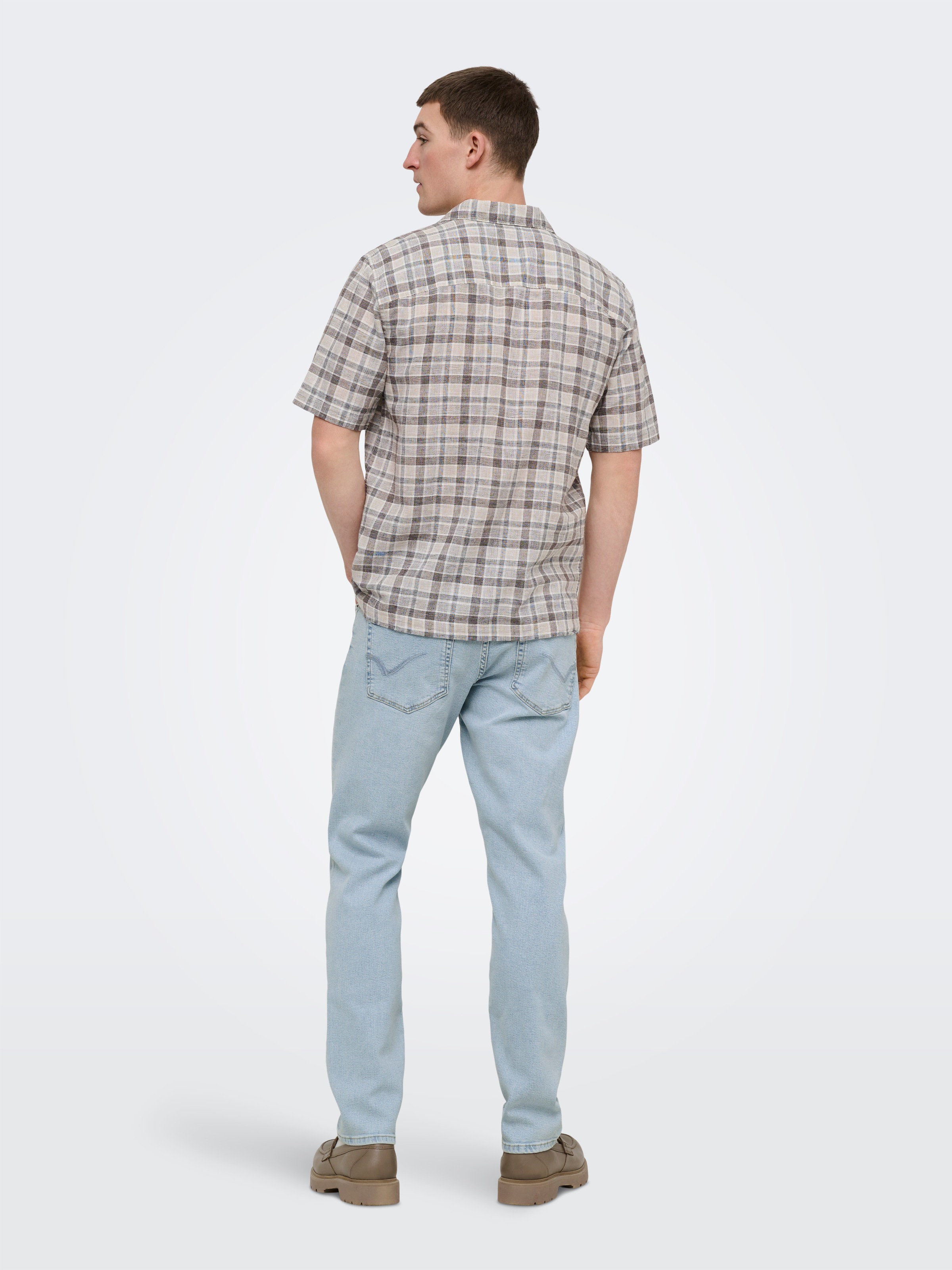 ONLY & SONS Straight-Jeans »ONSWEFT REG. MBD 5094 TAI DNM NOOS« Baumwollmischung, straight fit