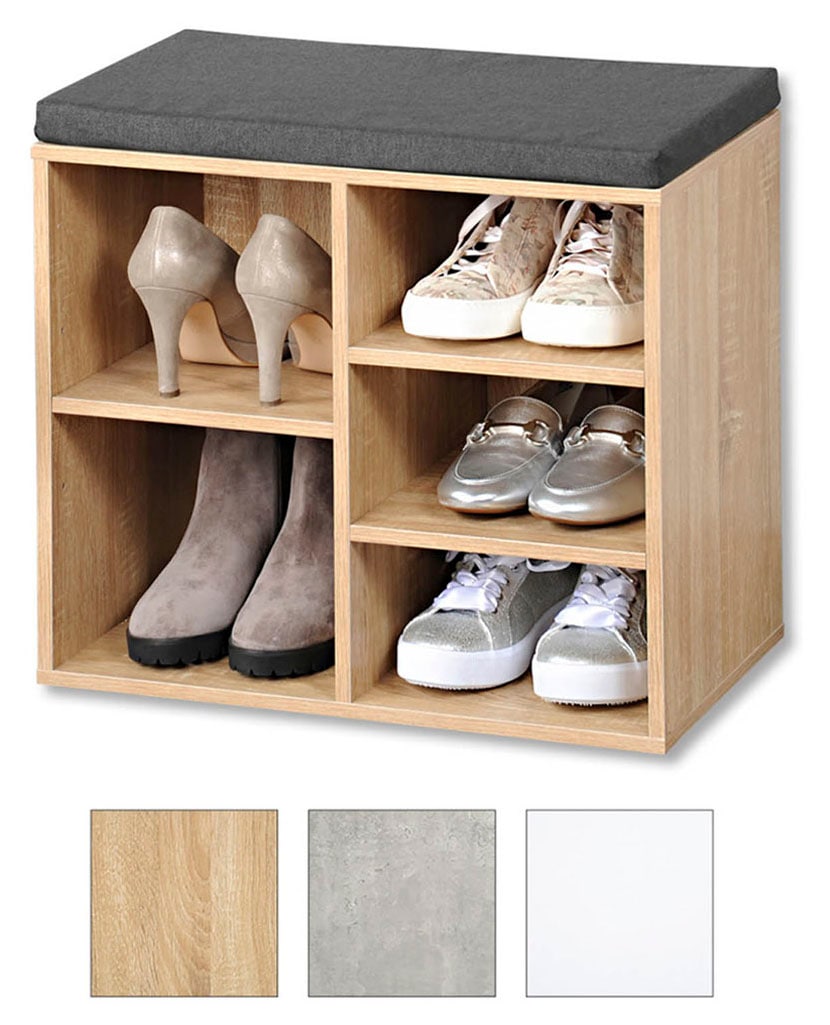 KESPER® Schuhschrank »KESPER Schuhschrank mit Sitzkissen, FSC«