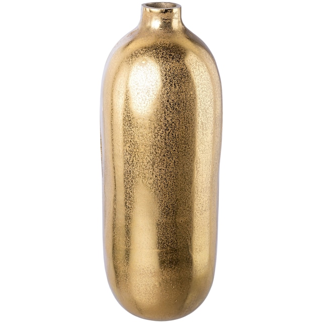 Creativ deco Bodenvase, (1 St.), in leuchtendem Gold auf Raten kaufen