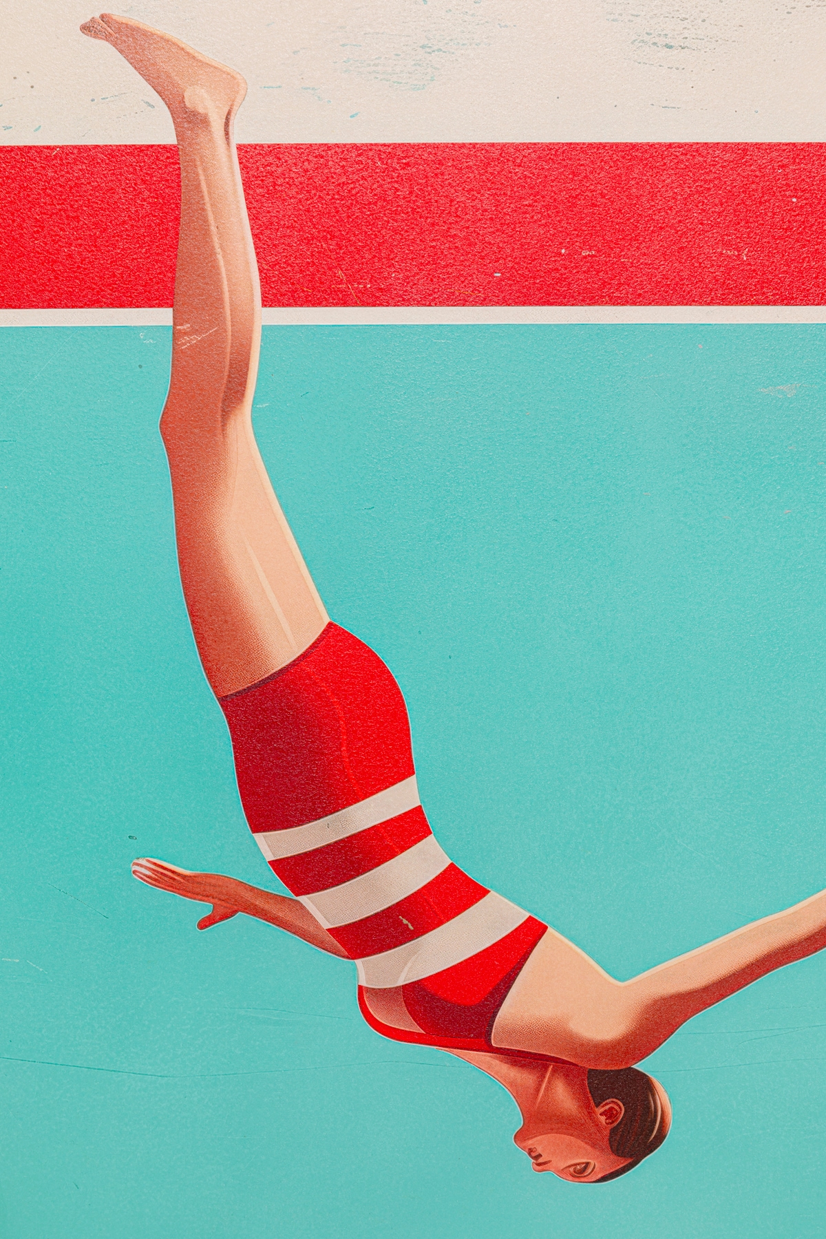 Kare Design Bild mit Rahmen »Gerahmtes Bild Jumping Girl 103x73cm« 1,  verschiedene Motive