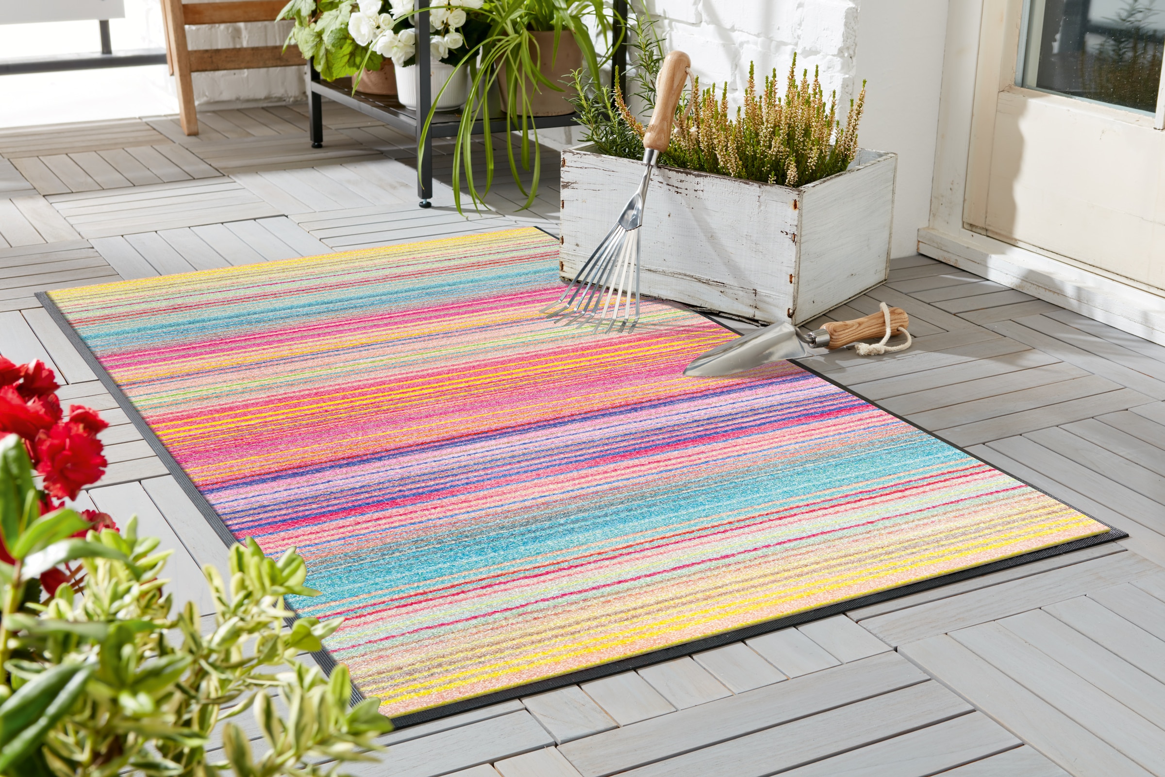 wash+dry by Kleen-Tex Teppich »Amplio Espectro« rechteckig 7 mm Höhe