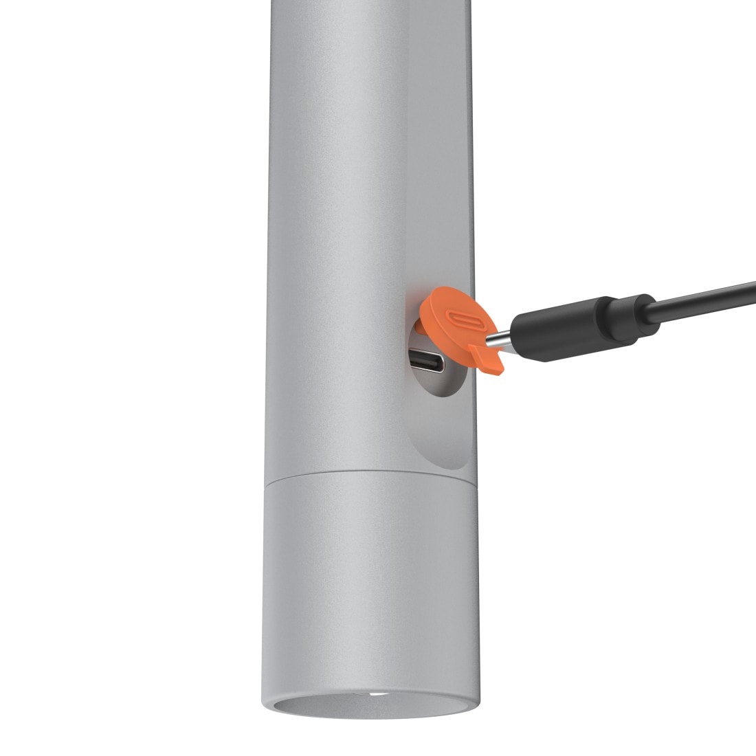 Hama LED Taschenlampe »LED-Taschenlampe, aufladbar, Aluminium, 4 Modi + SOS« stromsparend, robust