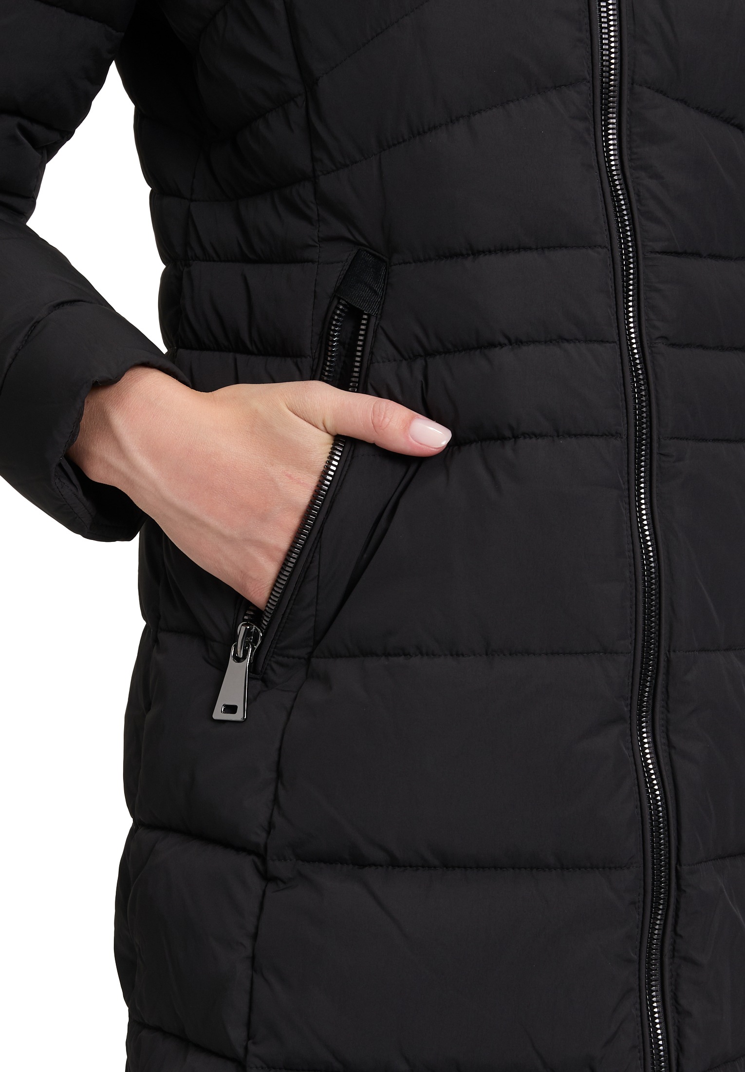 Gil Bret Steppjacke mit Kapuze Winterjacke mit Kapuze und Reißverschluss