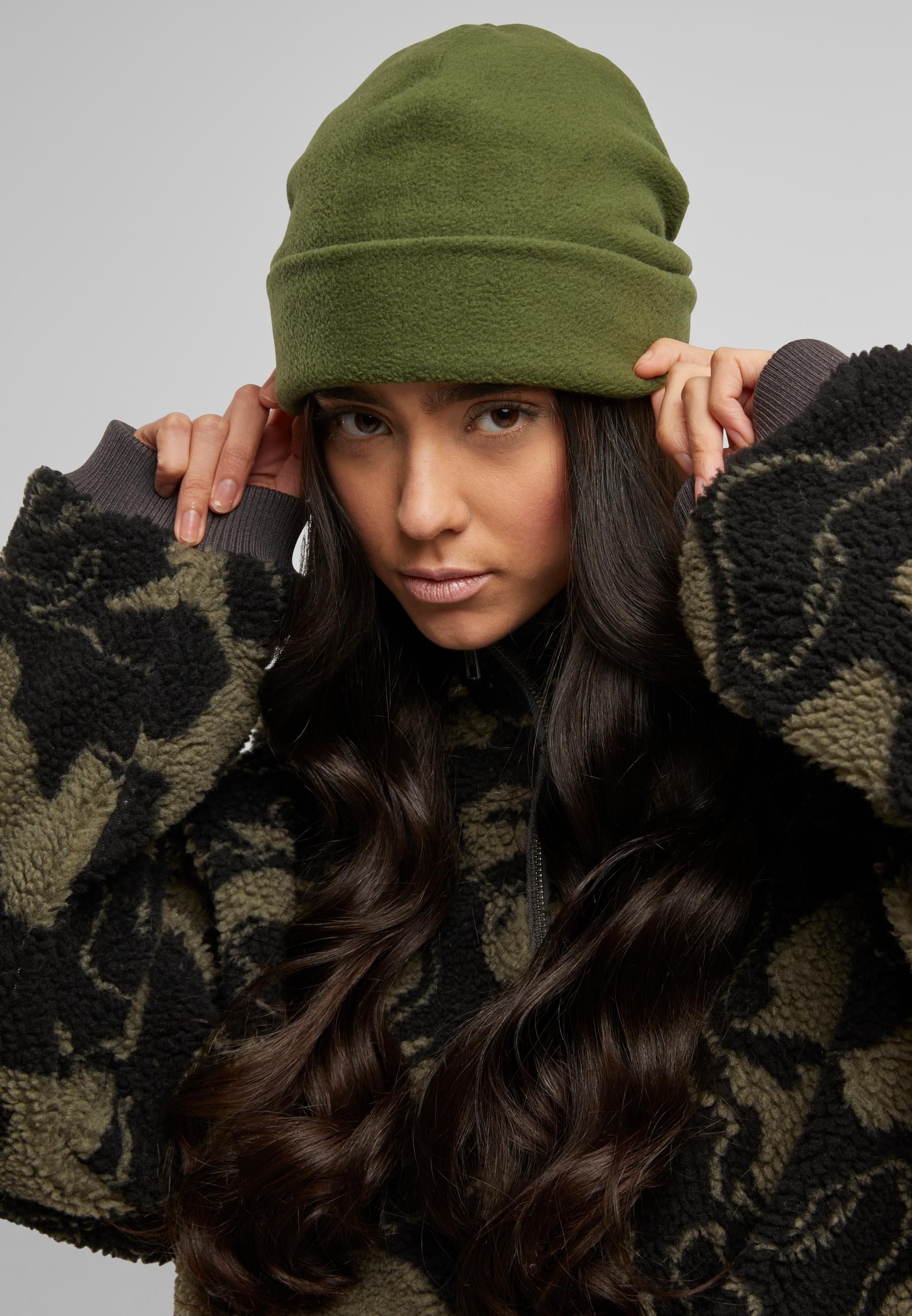 URBAN CLASSICS Beanie »Urban Classics Unisex Fleece Beanie 2-Pack« 1 Stk.