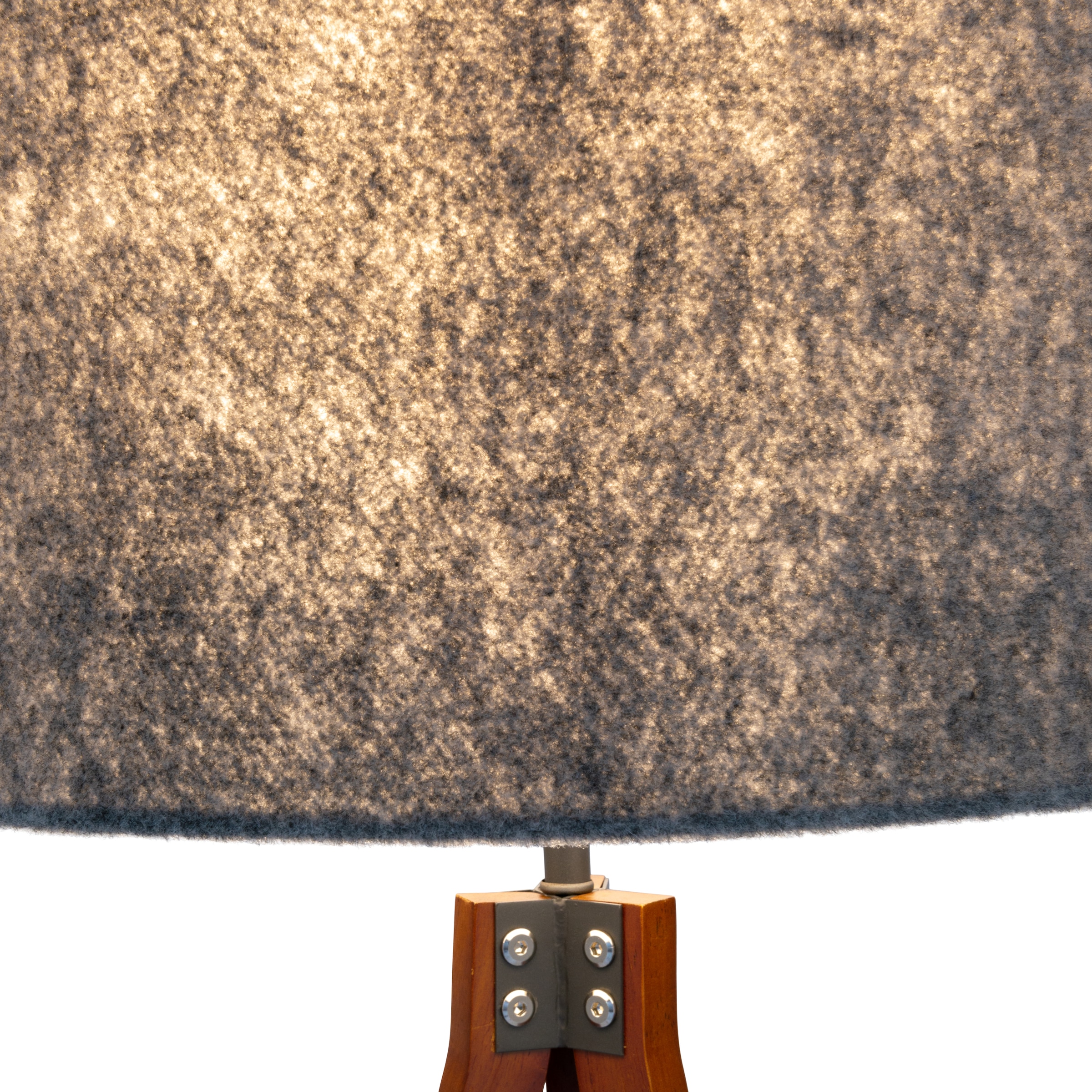 näve Stehlampe »Stehleuchte "FILCO" braun/grau H: 147 cm«, Leuchtmittel E27 | ohne Leuchtmittel, Inkl. Zuleitung ca. 180 cm / weiß;