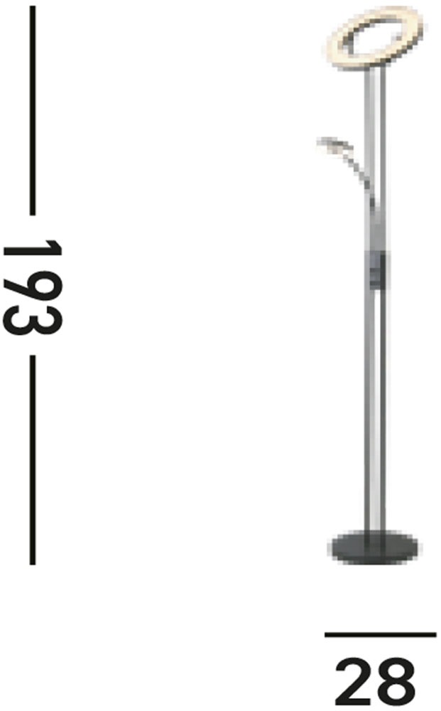 Searchlight Stehlampe »Mother & Child LED Floor Lamp« LED-Modul 1 Stk. Warmweiß