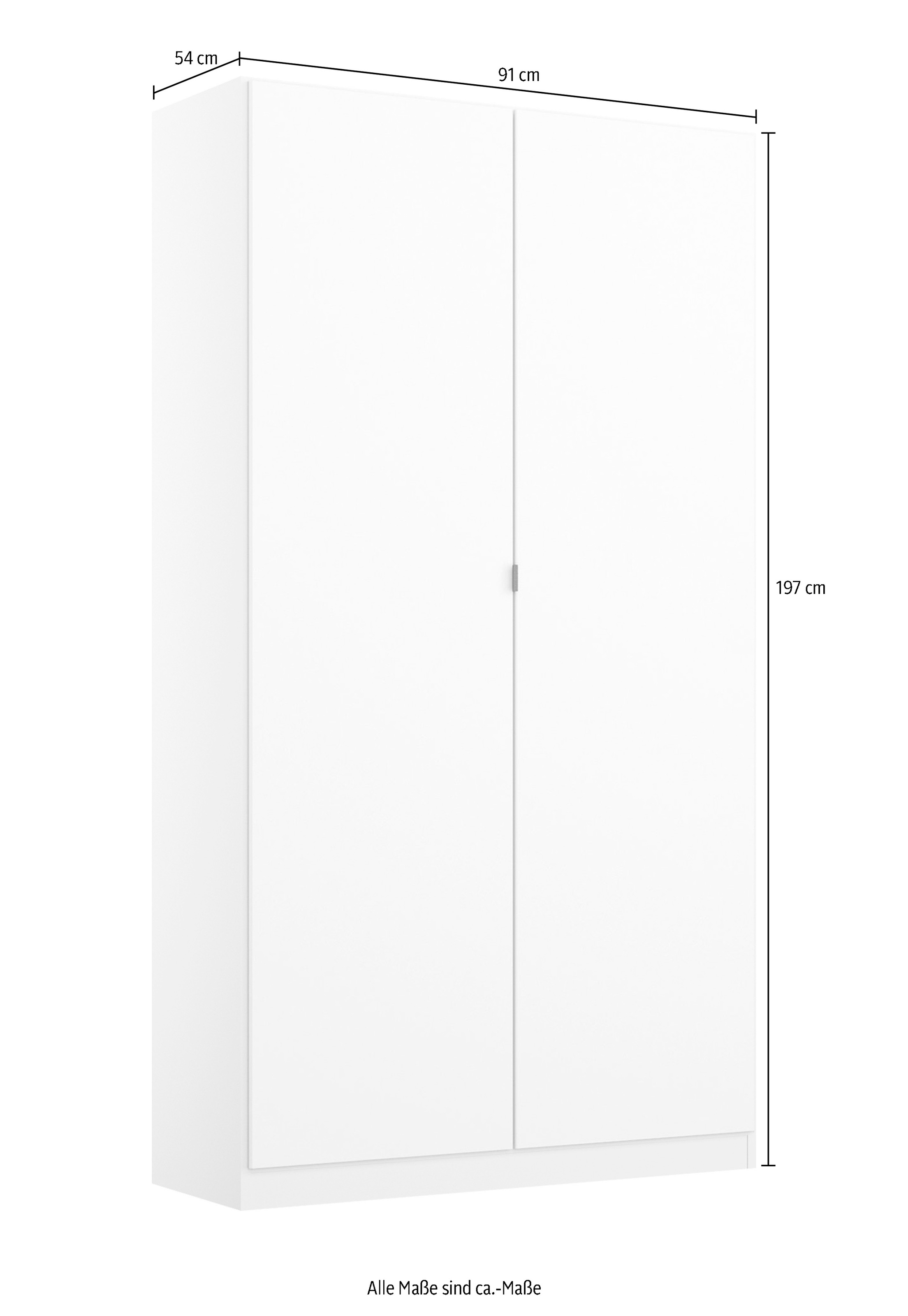 rauch Schrank-Set »Kleiderschrank Schrank Garderobe Wäscheschrank Ankleide ONTARIO« Set, Größe 298x208 cm, 