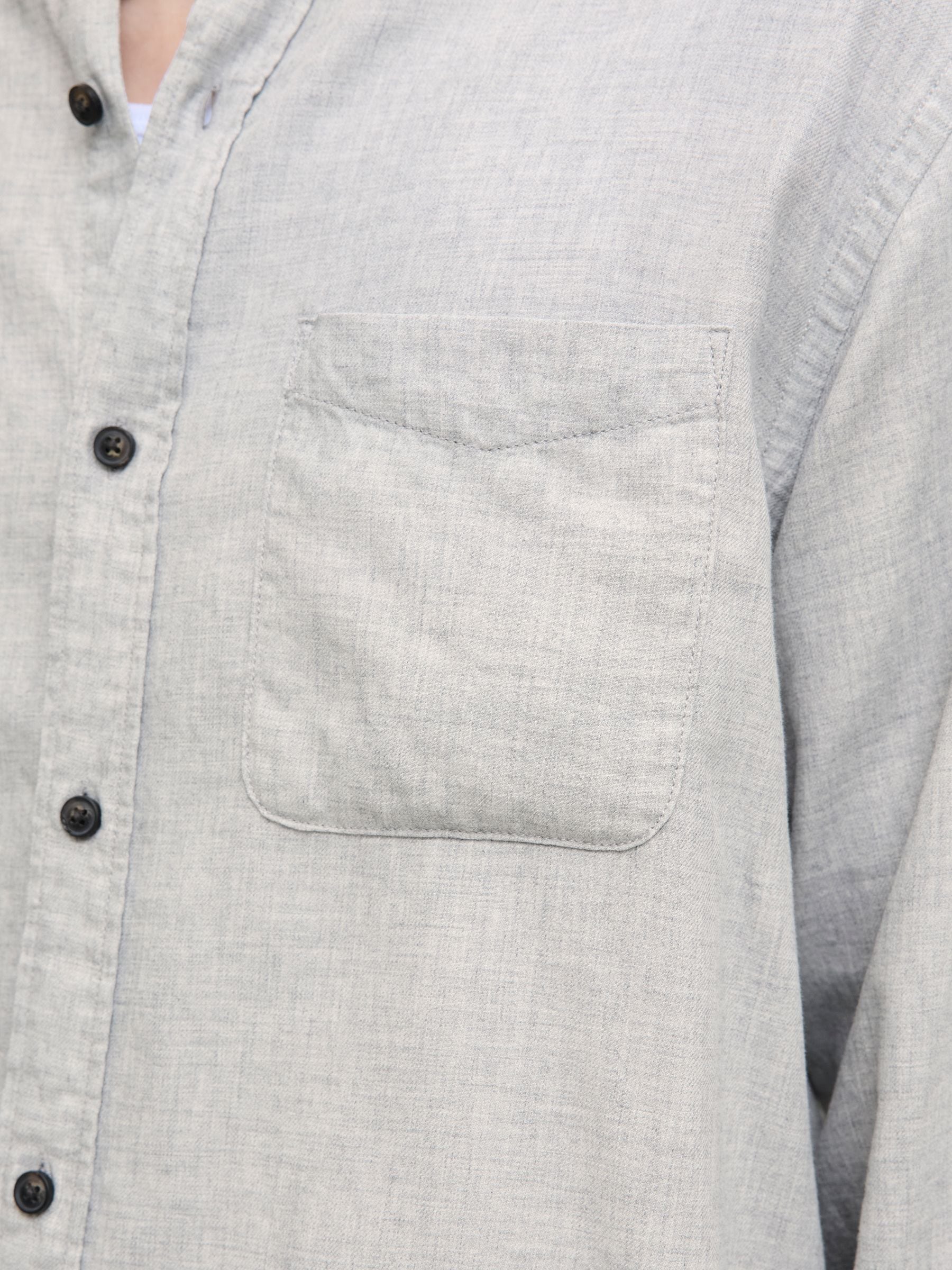 Jack & Jones Langarmhemd »JJEBAND MELANGE SHIRT L/S SN«