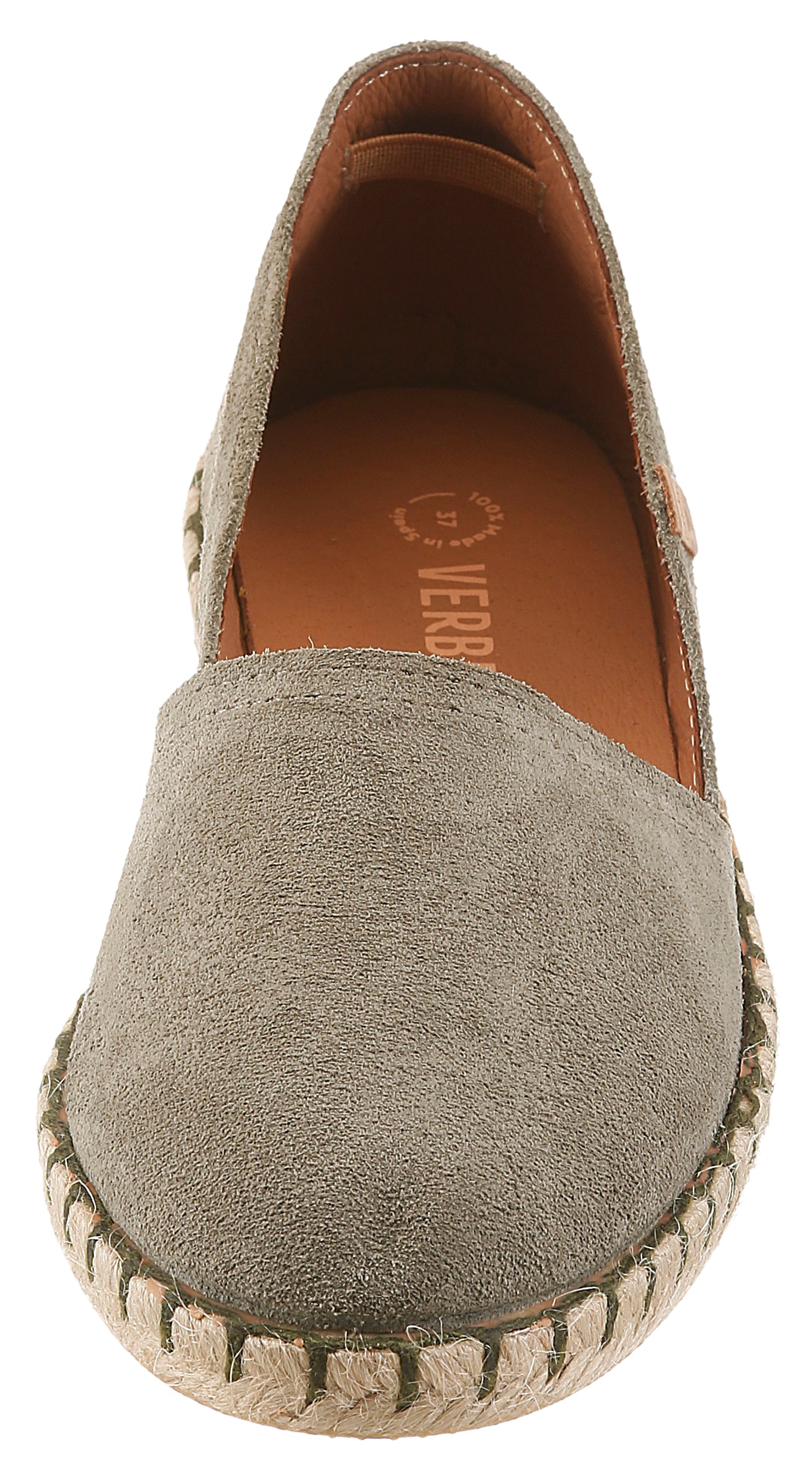 VERBENAS Espadrille »CARMEN SERRAJE«  Sommerschuh, Schlappen mit Jute-Rahmen