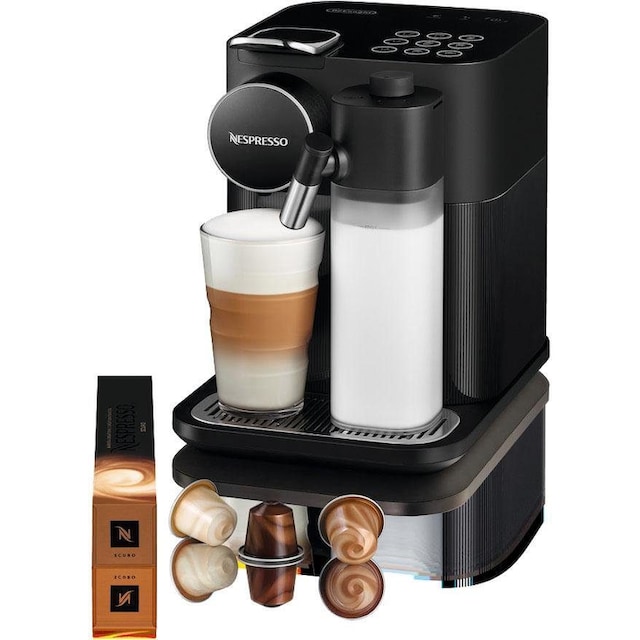 Nespresso Kapselmaschine »Distinta Moments, Gran Lattissima EN 650.B – Sunset Black«