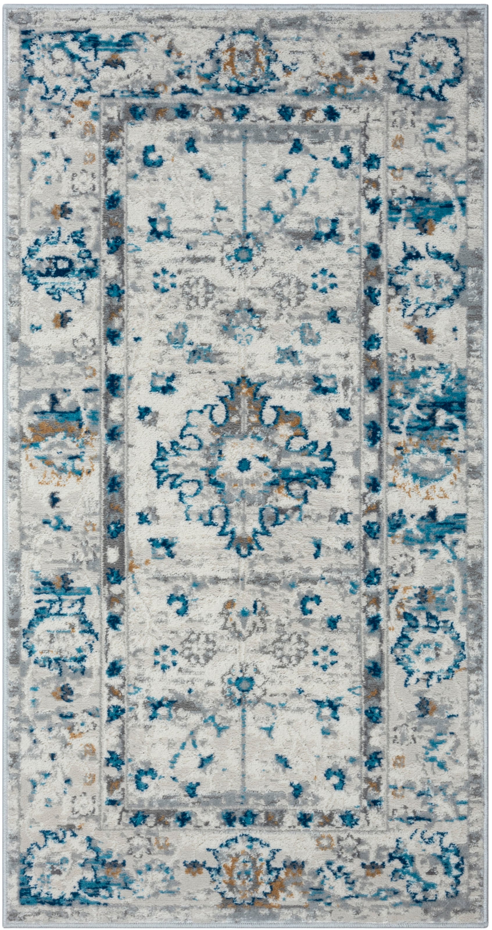 Myflair Möbel & Accessoires Teppich »My Heriz 3«, rechteckig, 8 mm Höhe, Kurzflor, klassisches Orient Design, besonders weich durch Microfaser