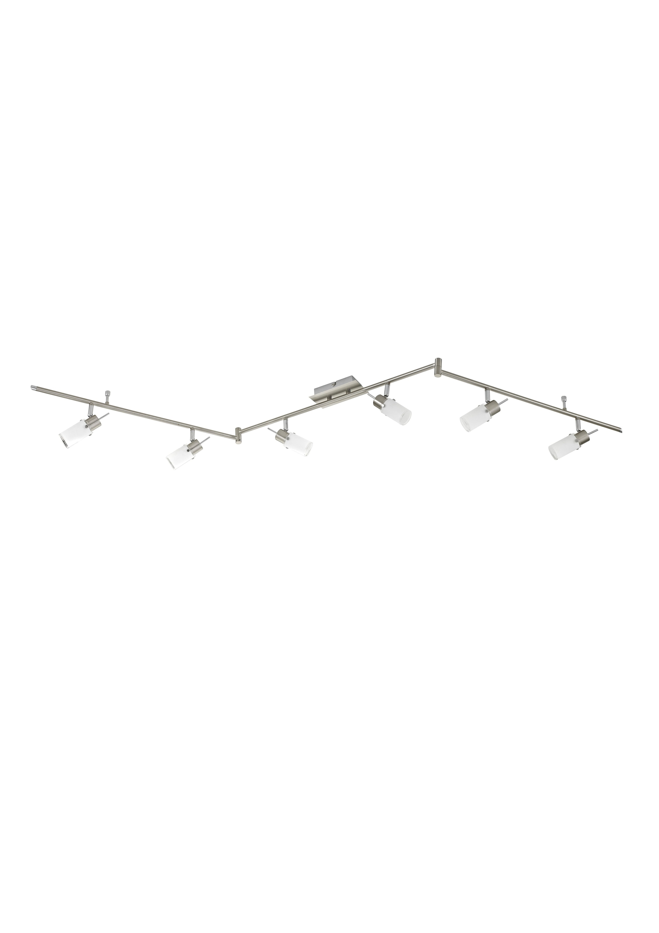 JUST LIGHT Deckenleuchte »MAX LED«, 6 flammig, Leuchtmittel GU10   Leuchtmi günstig online kaufen