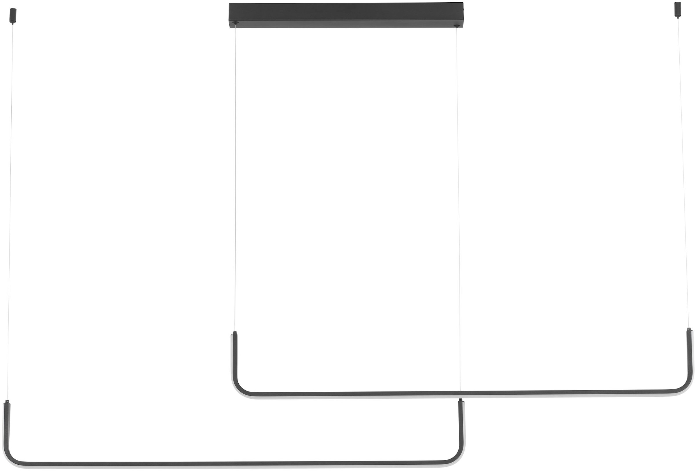Nova Luce Pendelleuchte »STRITA« LED-Modul 1 Stk. Warmweiß günstig online kaufen