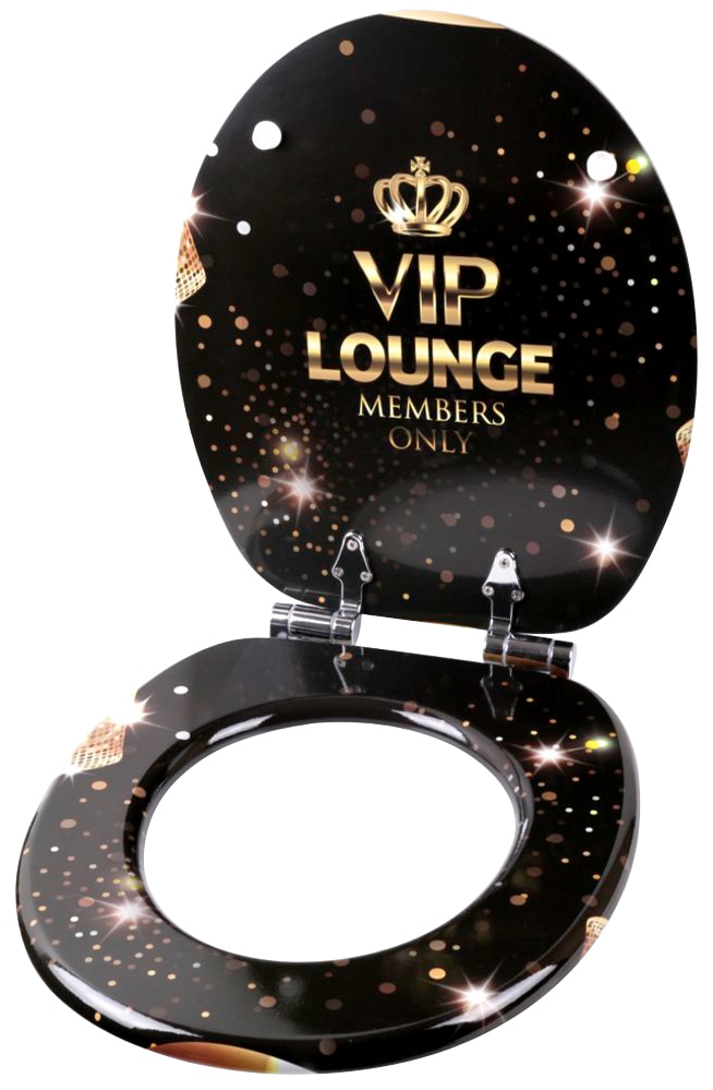 Sanilo Badaccessoire-Set »VIP-Lounge«, (Set, 3 tlg.), bestehend aus WC-Sitz, Badteppich und Waschbeckenstöpsel