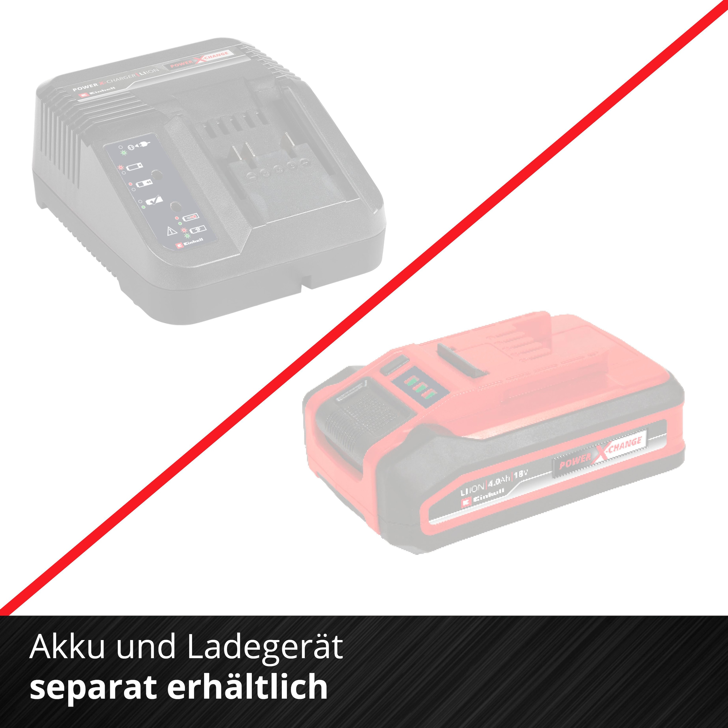 Einhell Akku-Winkelschleifer »TE-AG ohne jetzt 18 V, im mm, Akku Power %Sale 115 X-Change, Li-Solo«, 18