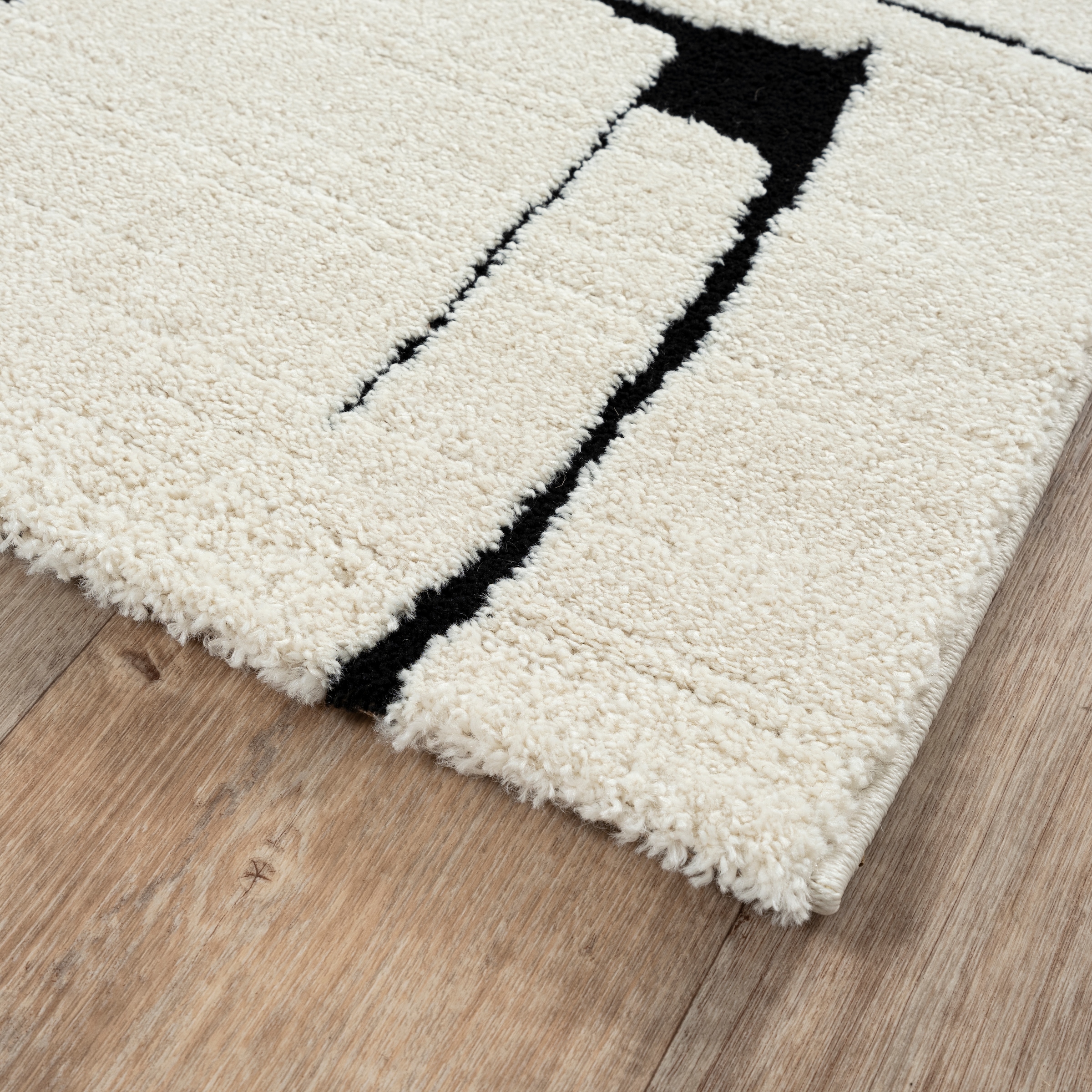 merinos Teppich »Elio 4« rechteckig 16 mm Höhe moderner Kurzflor Teppich mit Hoch-Tief-Effekt, 3D Effekt