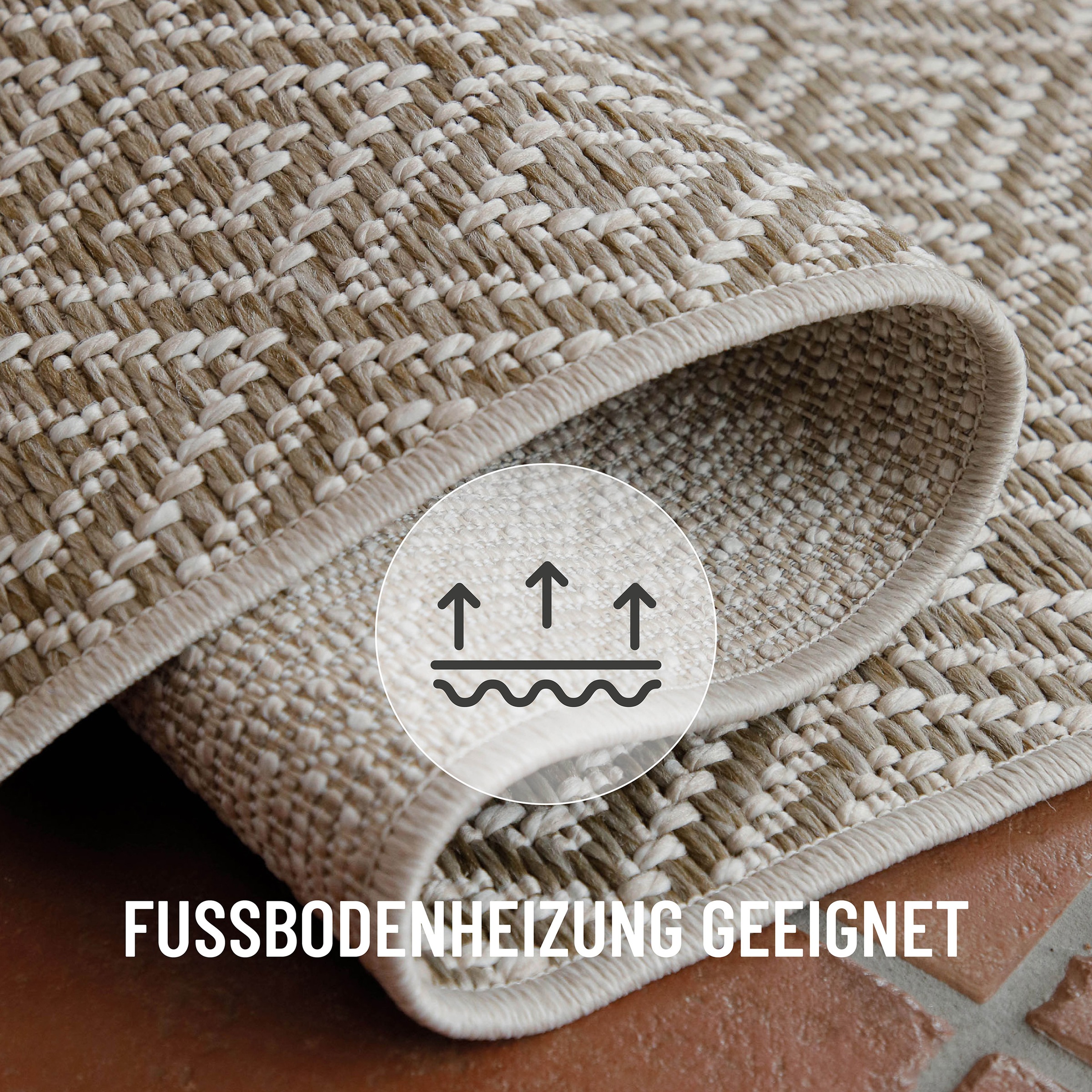 Wecon home Teppich »Miami Beach« rechteckig 5 mm Höhe günstig online kaufen