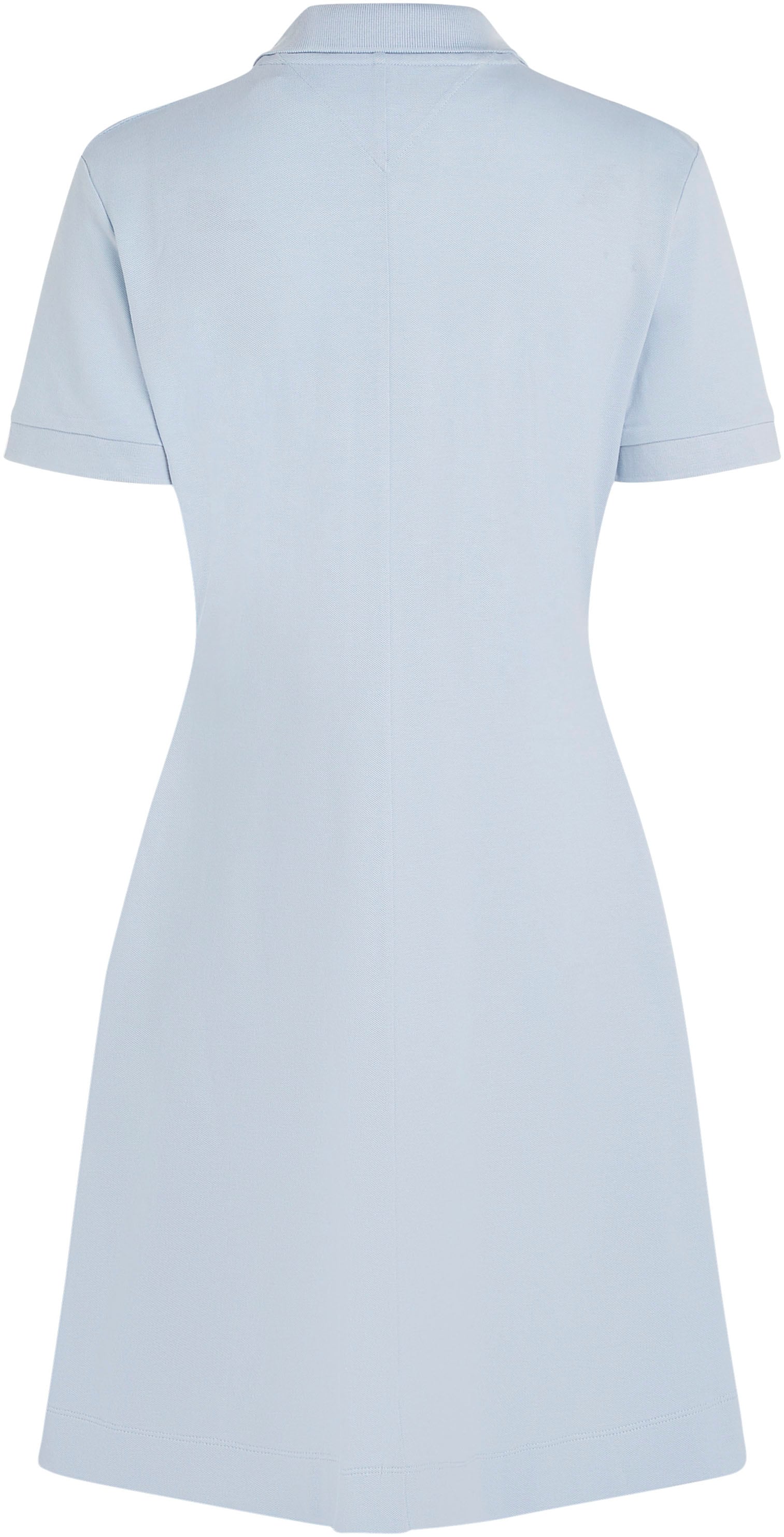 Tommy Hilfiger Polokleid »F&F OPEN PLCKT LYCLL POLO DRS SS«, mit Logostickerei