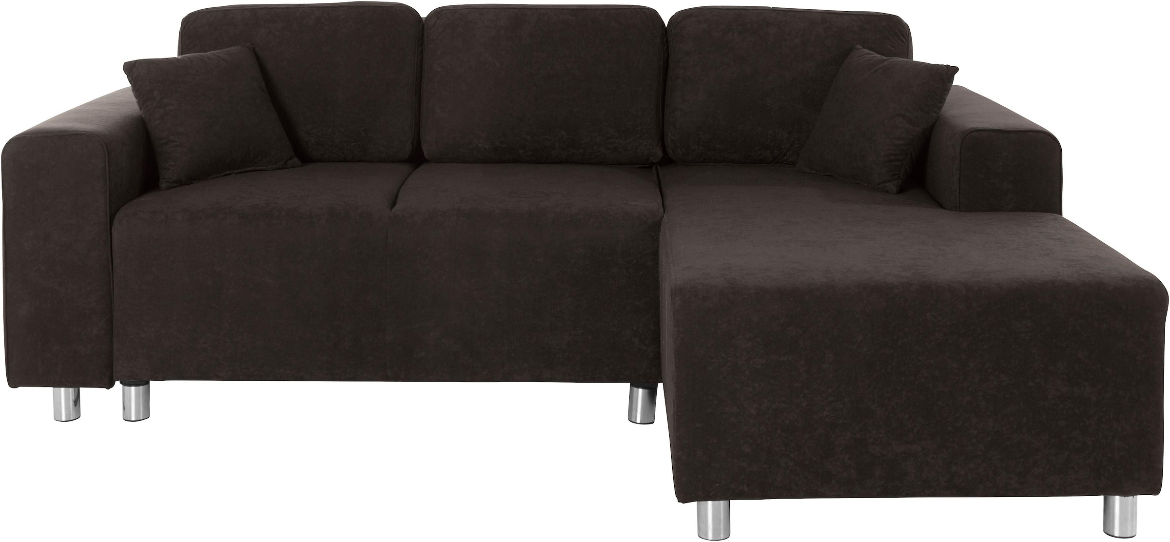 Guido Maria Kretschmer Home&Living Ecksofa »Györ«, L-Form, wahlweise mit Bettfunktion und Bettkasten incl. 2 Zierkissen