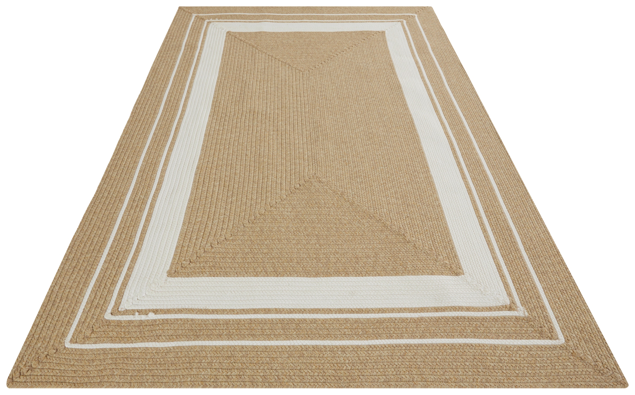 NORTHRUGS Teppich »Trenzado«, rechteckig, 10 mm Höhe, In- & Outdoor, Handma günstig online kaufen