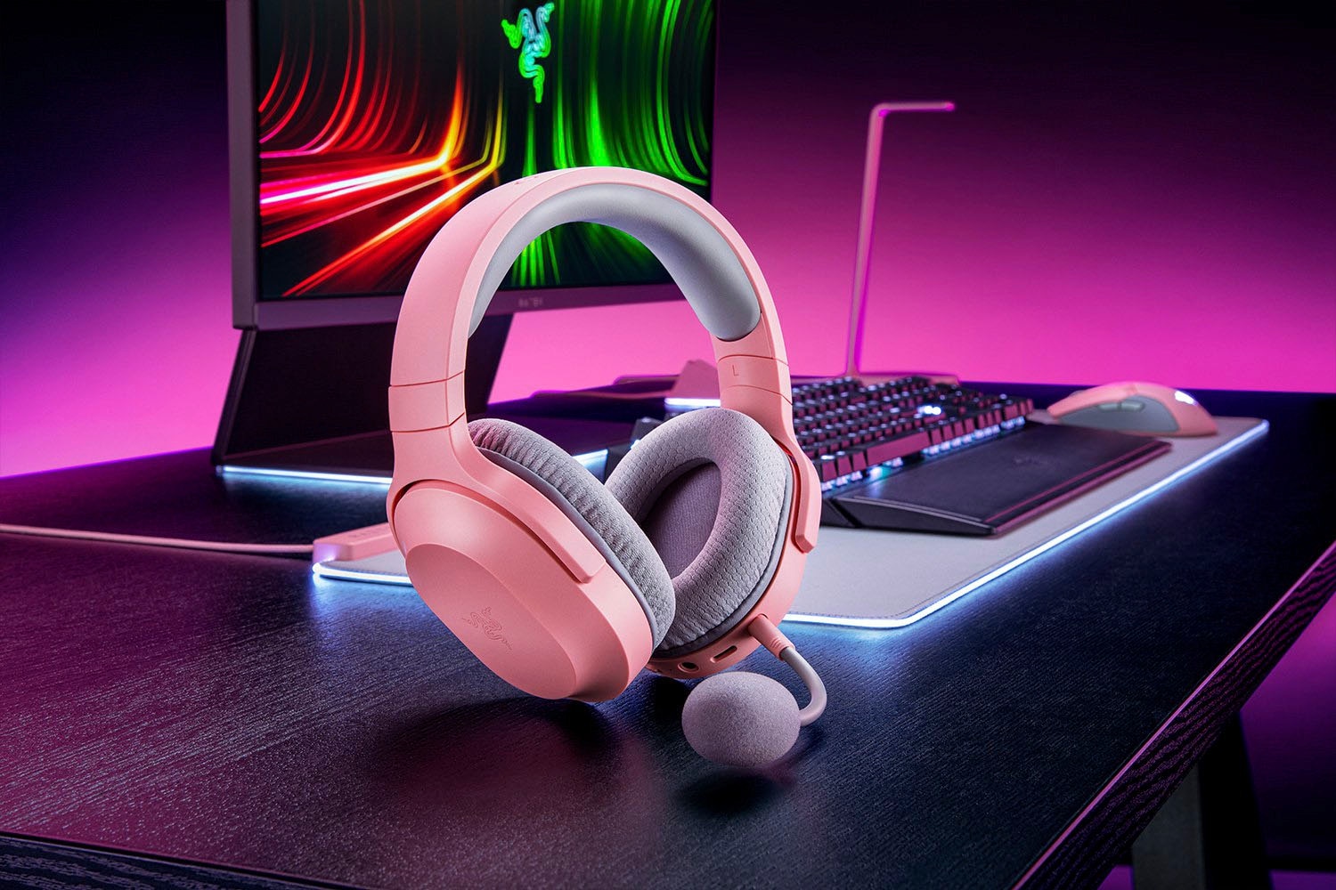 RAZER Kopfhörer »Barracuda X«, Bluetooth, Rauschunterdrückung-integrierte Steuerung für Anrufe und Musik-Freisprechfunktion-Mikrofon abnehmbar