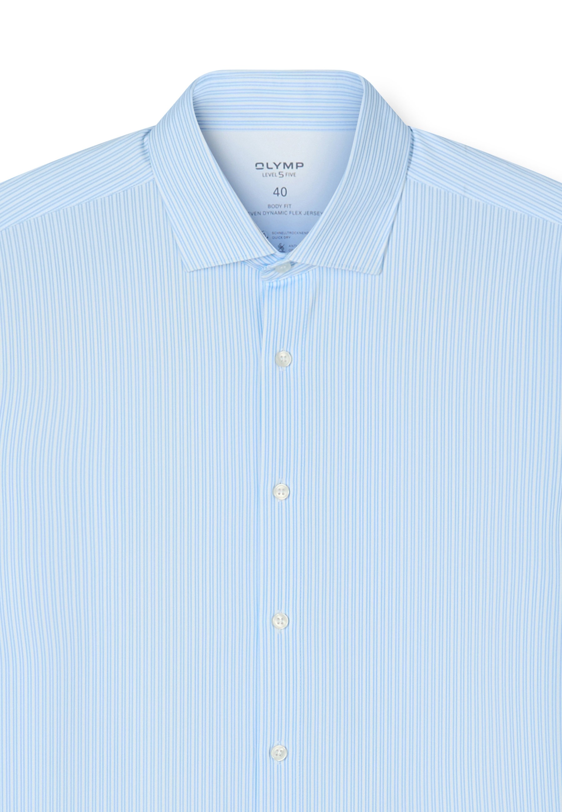 OLYMP Businesshemd »OLYMP Level Five 24/Seven, body fit, Modern Kent«