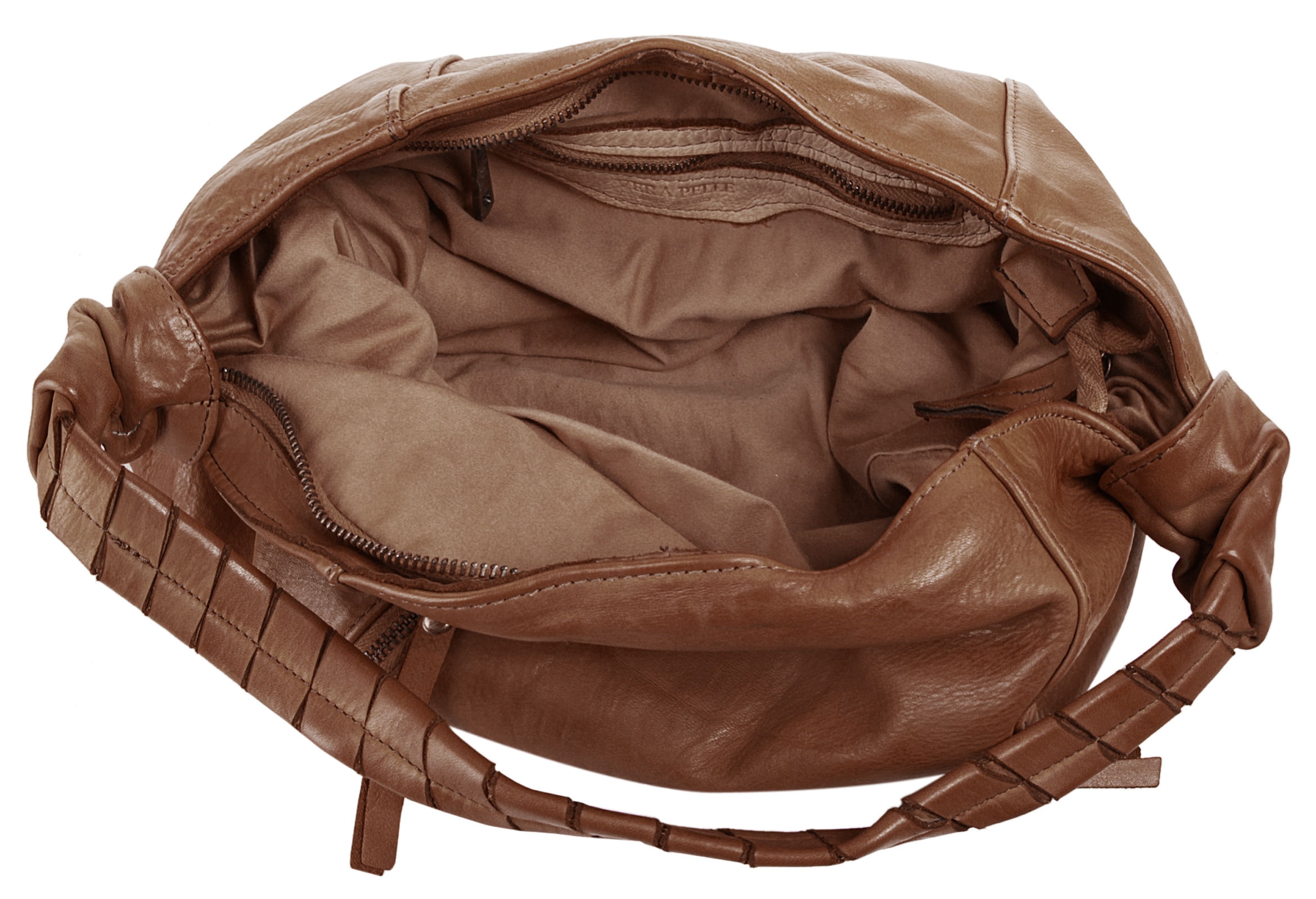 Samantha Look Shopper echt Leder, Made in Italy