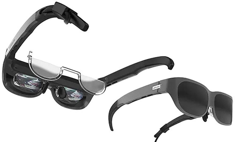 LENOVO Augmented-Reality-Brille »Legion Glasses« grau Verbindungstyp: USB-C 3.2 mit DP 1.2