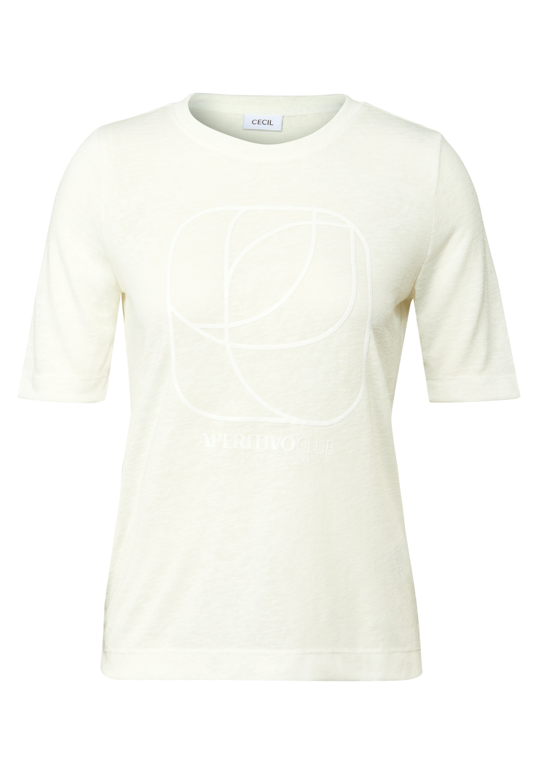 Cecil T-Shirt , mit tonalem Print
