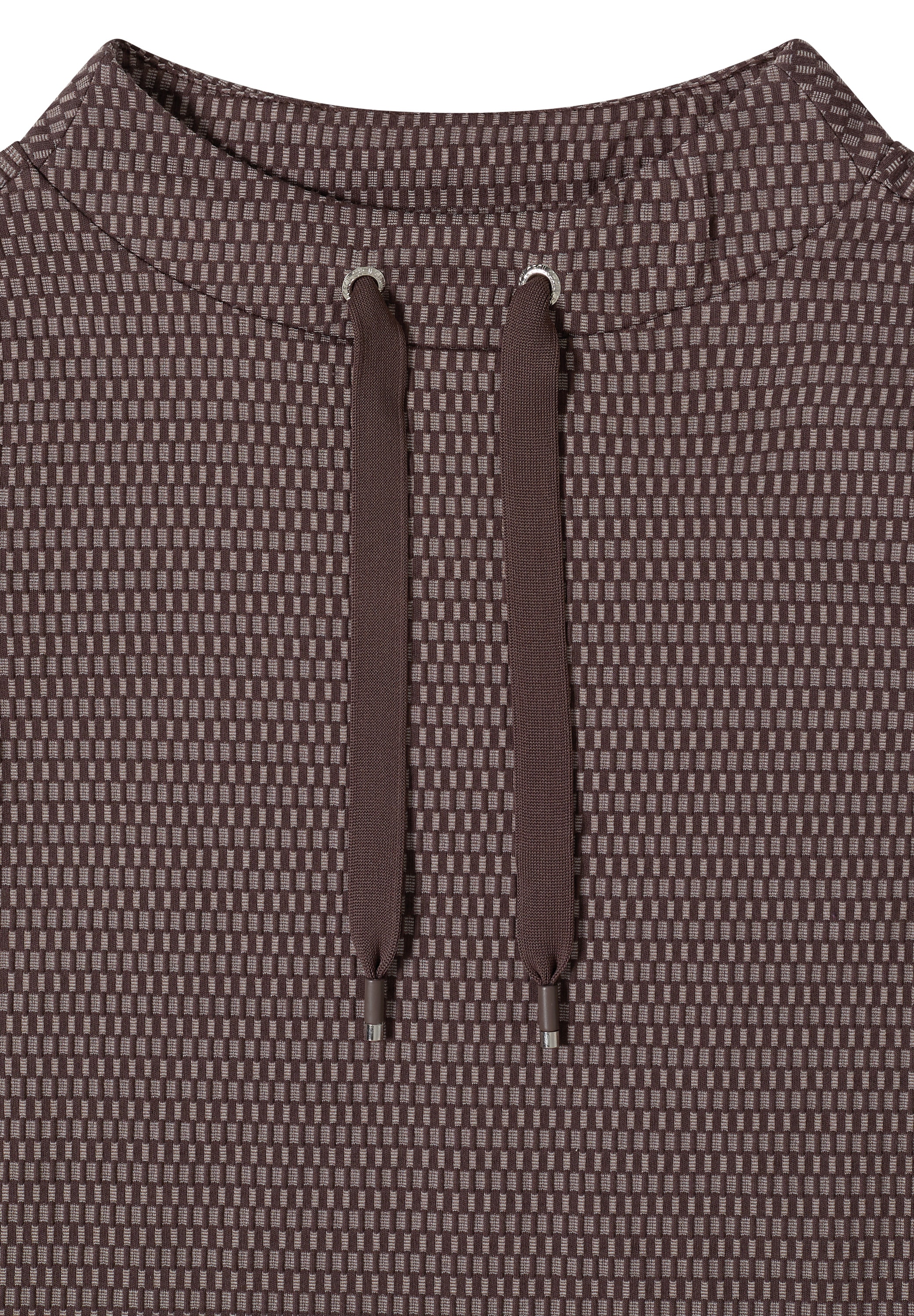 Cecil Kurzarmshirt in Two-Tone-Optik