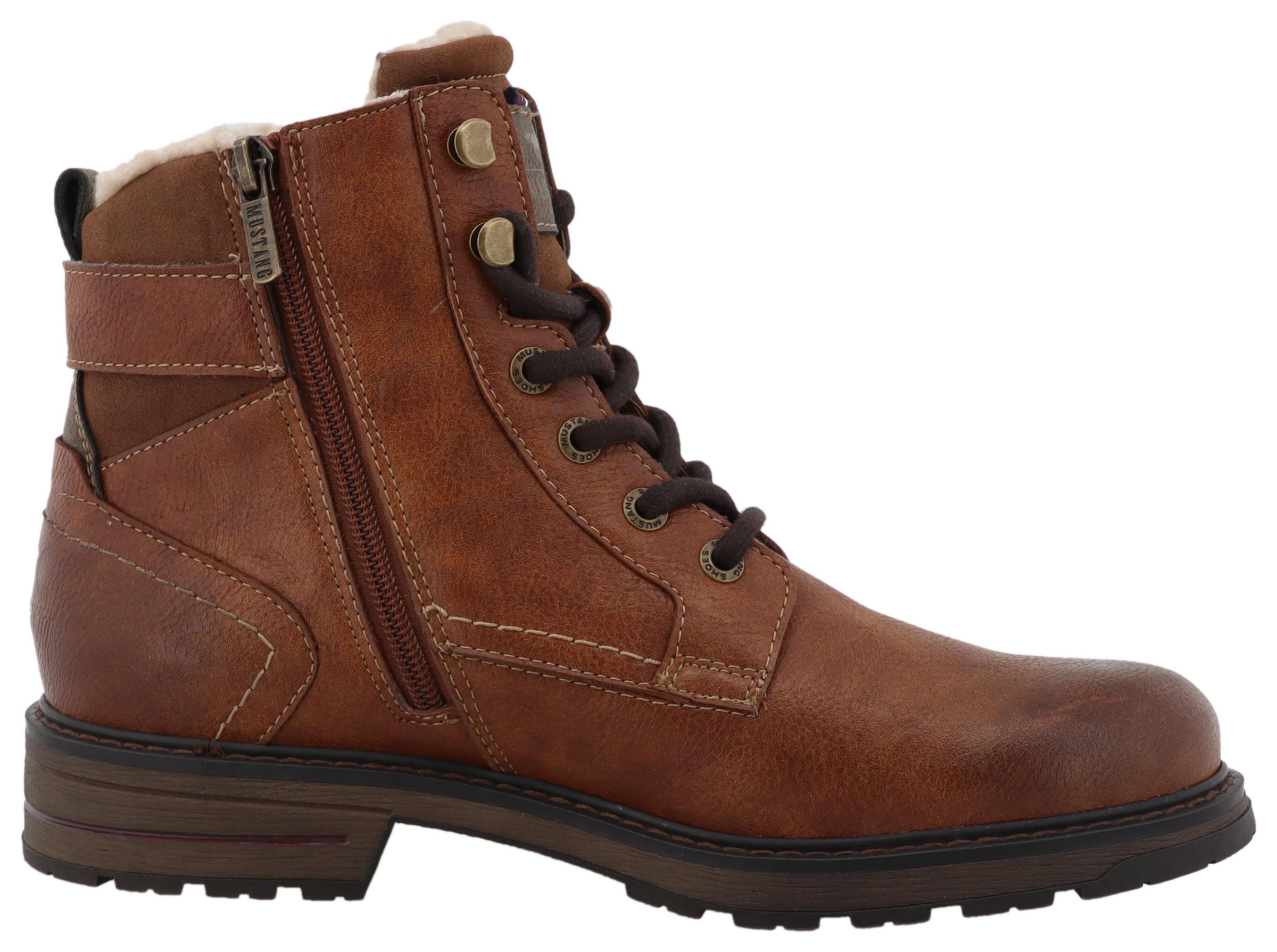 Mustang Shoes Winterstiefelette »Marian«  Stiefelette, Boots mit praktischem Innenreißverschluss