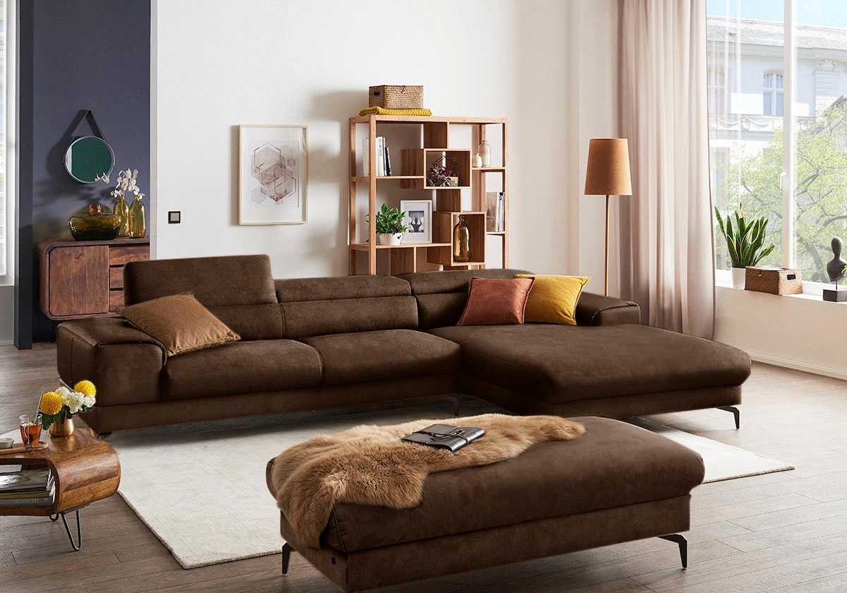 W.SCHILLIG Ecksofa »piedroo, Designsofa mit tollem Sitzkomfort, bequem und günstig online kaufen