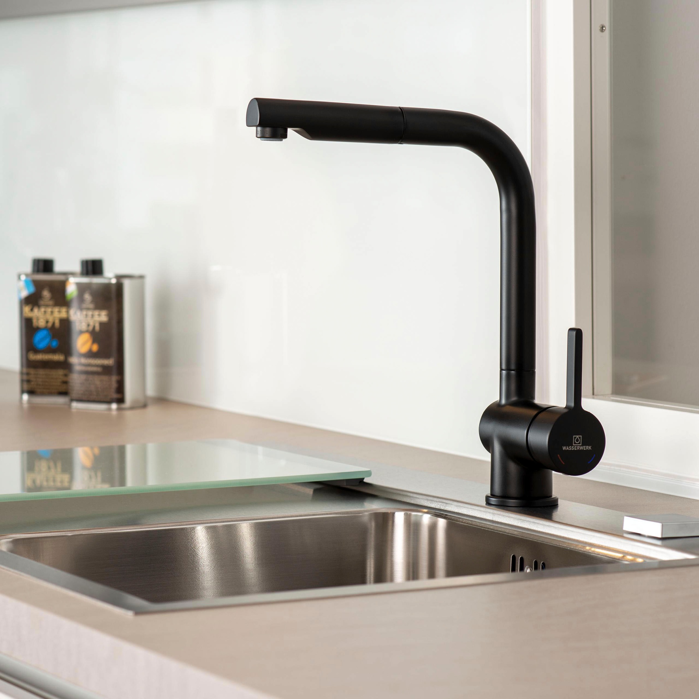 WASSERWERK Spültischarmatur »WK 4, Wasserhahn, Küche, Einhebelmischer« günstig online kaufen