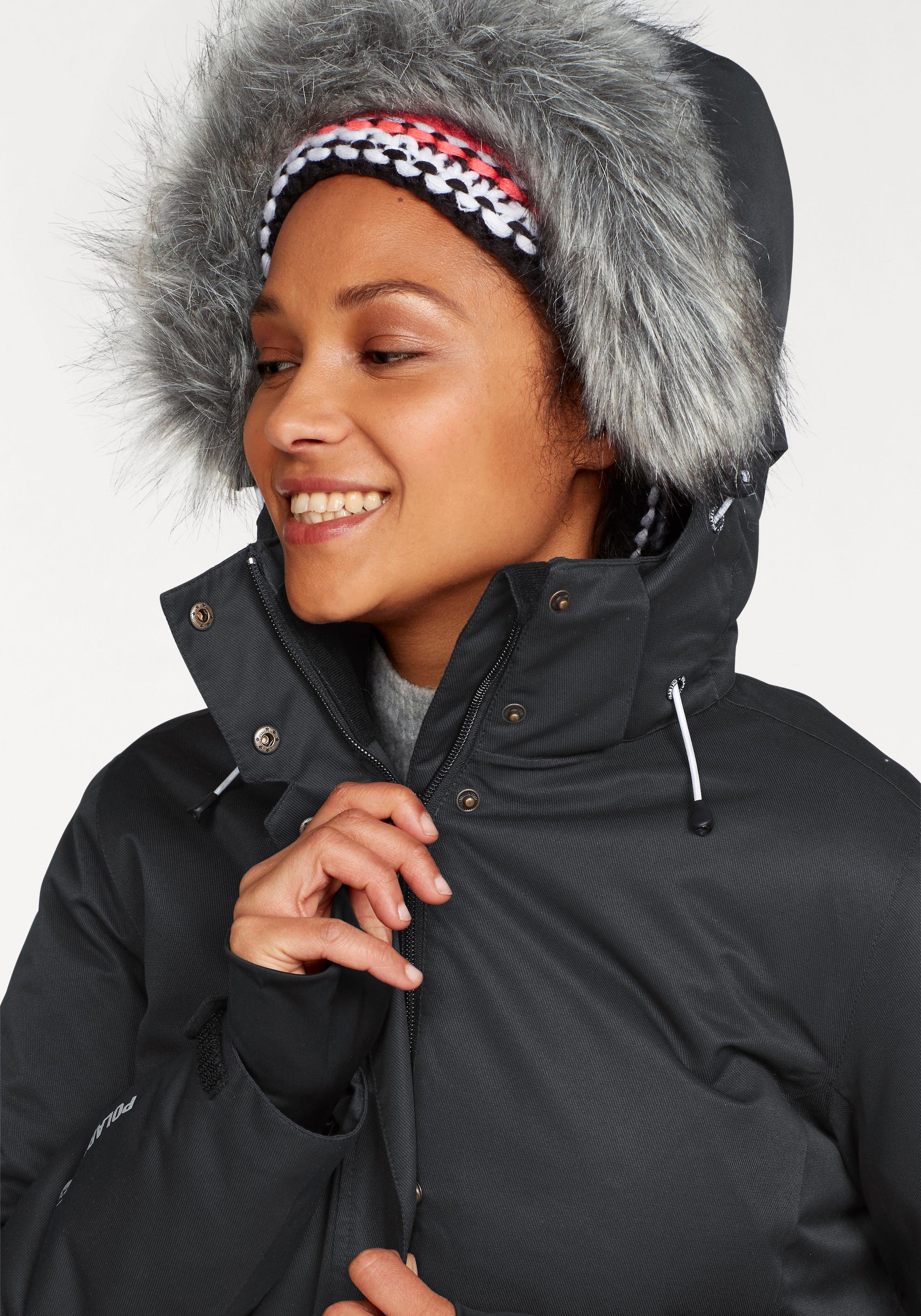 Polarino Skijacke, mit Kapuze, mit Schneefang und Windstopperbündchen im  Online-Shop bestellen