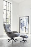 schwarz Premium bestellen online & Komfort, FLEXLUX »Relaxchairs More«, Fuß Kopfteilverstellung, Relaxsessel drehbar, Rücken-