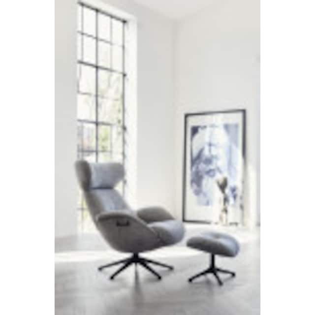 FLEXLUX Relaxsessel »Relaxchairs More«, Premium Komfort, Rücken- &  Kopfteilverstellung, drehbar, Fuß schwarz online bestellen